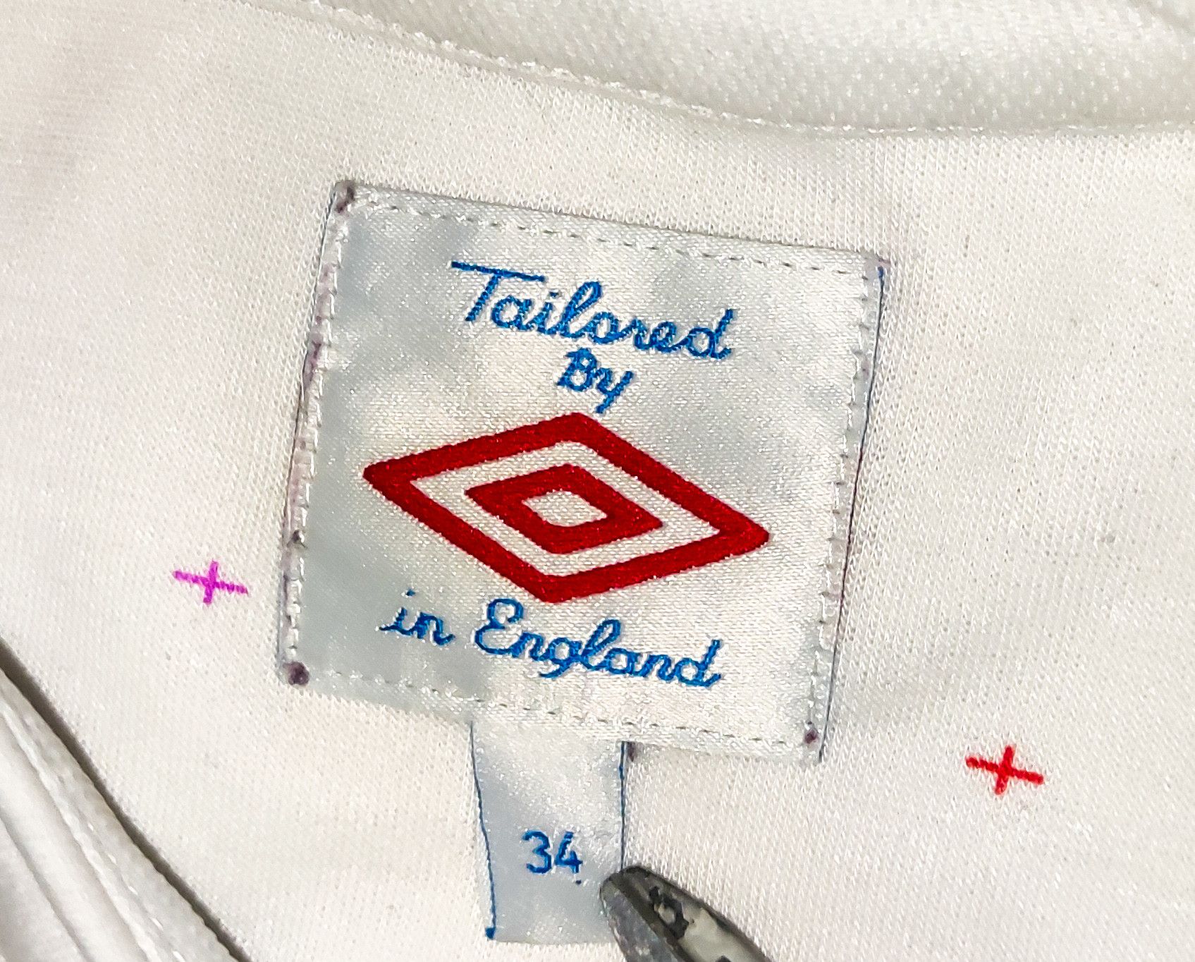 Umbro Wayne Rooney #10 England 2011 Home Umbro Blokecore Vintage Size US S / EU 44-46 / 1 - 3 Thumbnail