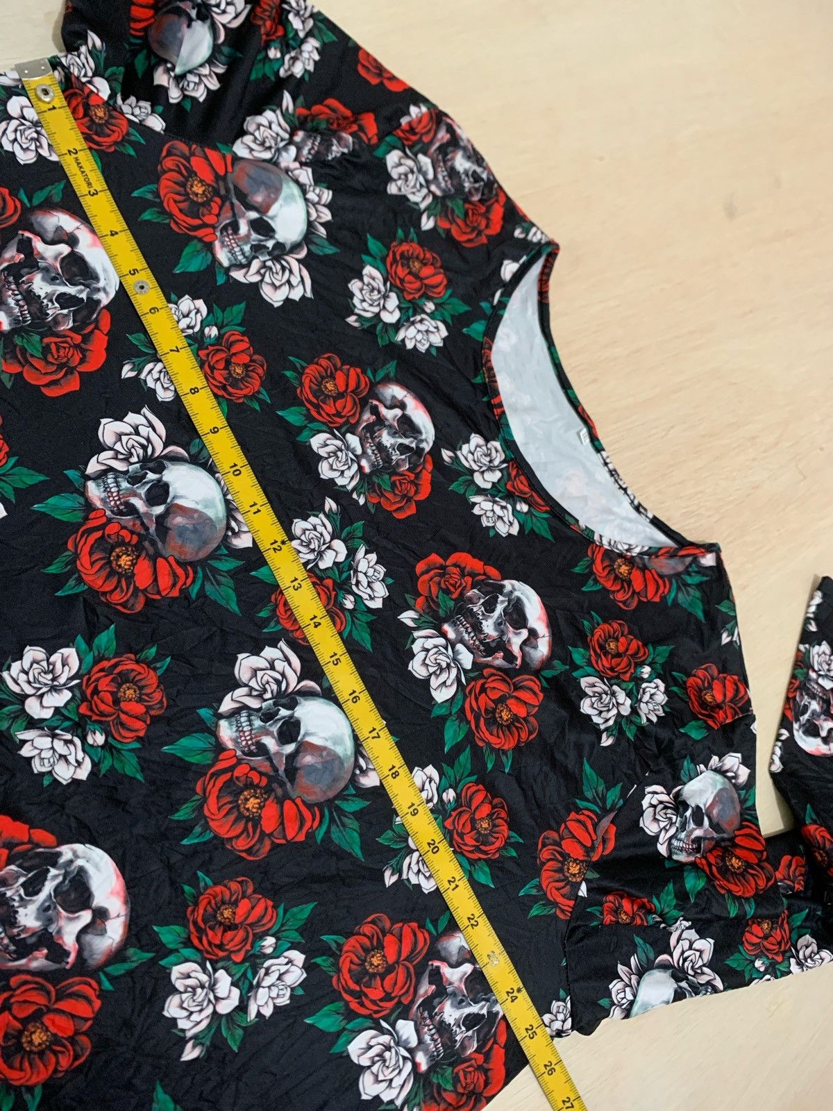 Hysteric Glamour × If Six Was Nine × Japanese Brand Y2k Skull Full Print Peom Ifsixwasnine punk style Polysester Size US XXL / EU 58 / 5 - 7 Thumbnail