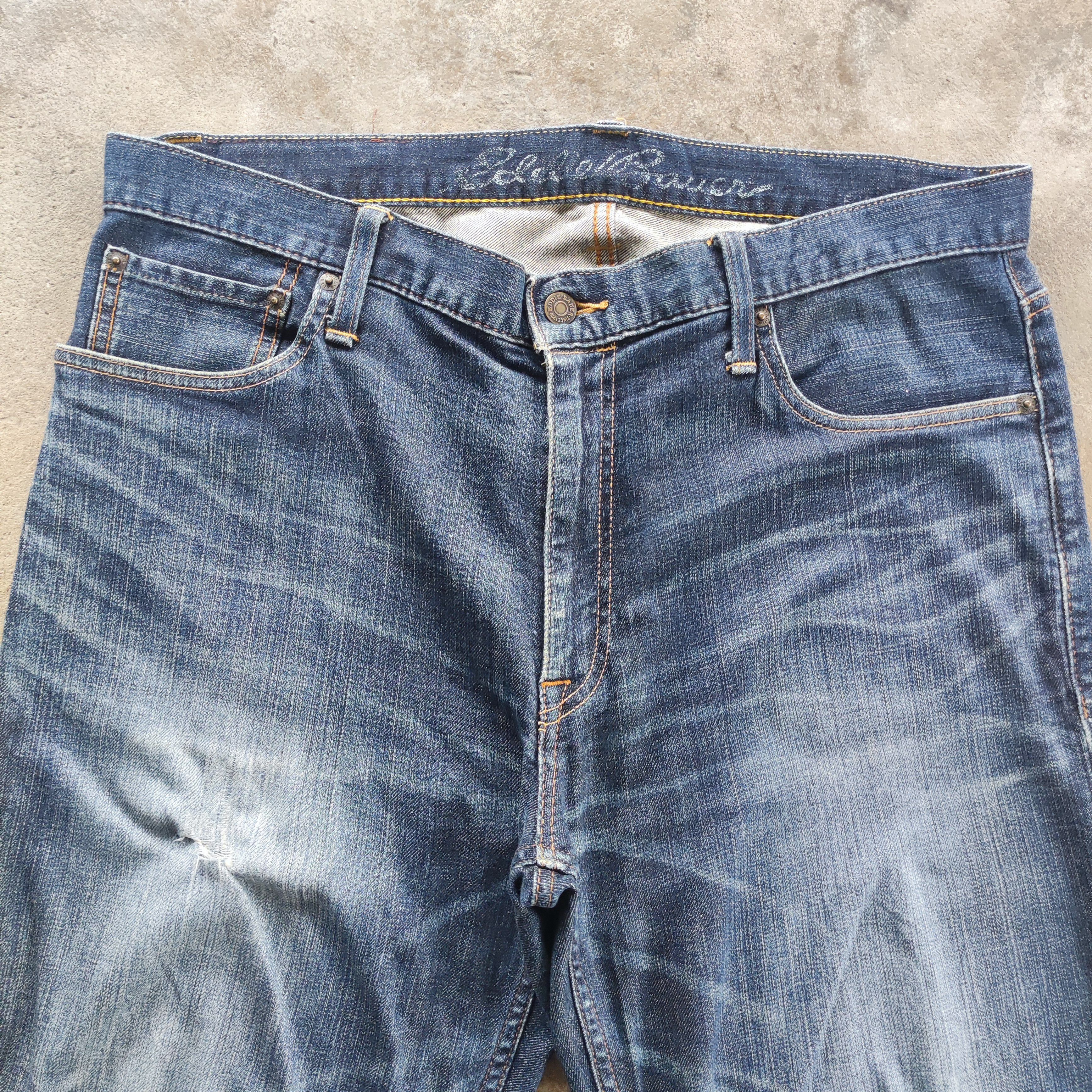 Eddie Bauer Vintage Eddie Bauer Brand Jeans Ripped Pants W38 Size US 38 / EU 54 - 3 Thumbnail
