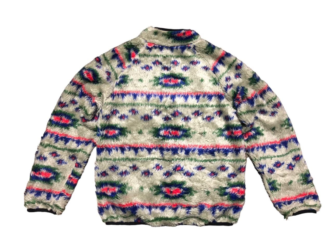 Japanese Brand Manastash Native Fleece Sherpa Zipper Jacket Size US M / EU 48-50 / 2 - 2 Thumbnail