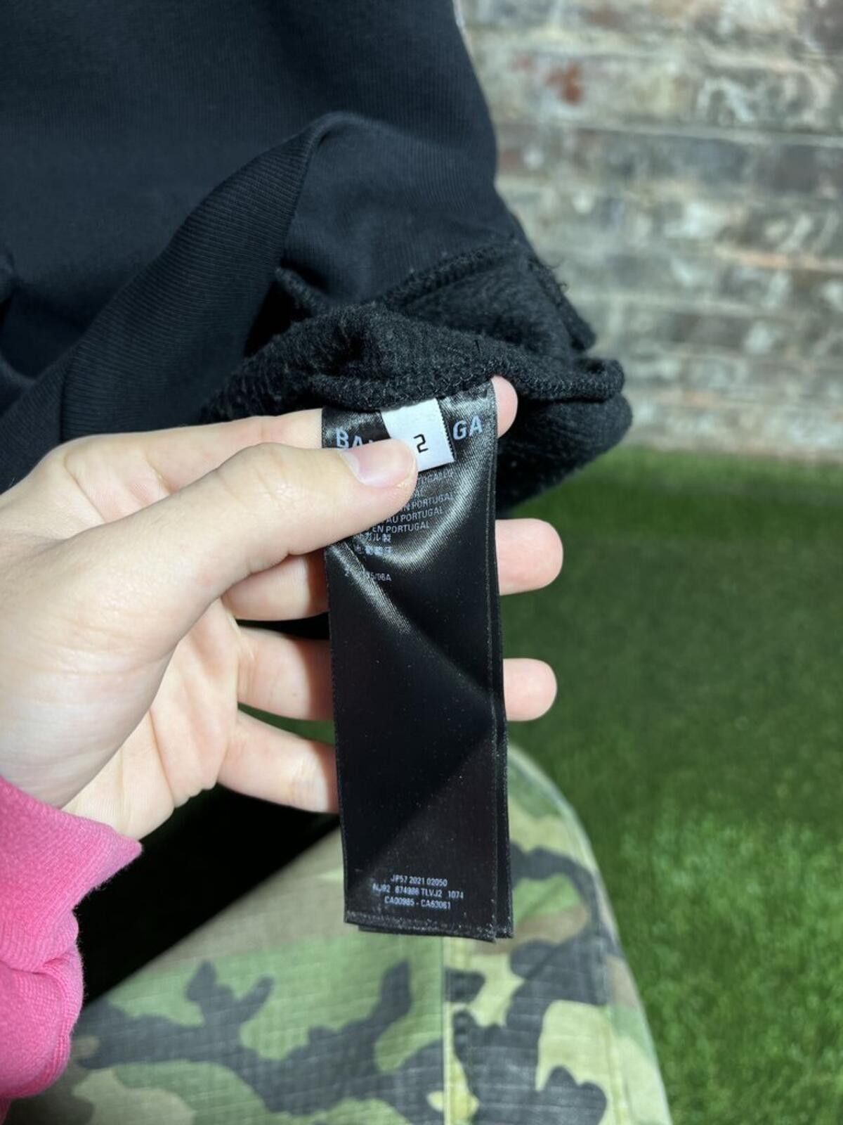 Balenciaga Balenciaga Maison Fondée Hoodie Sz. 2 Size ONE SIZE - 4 Thumbnail