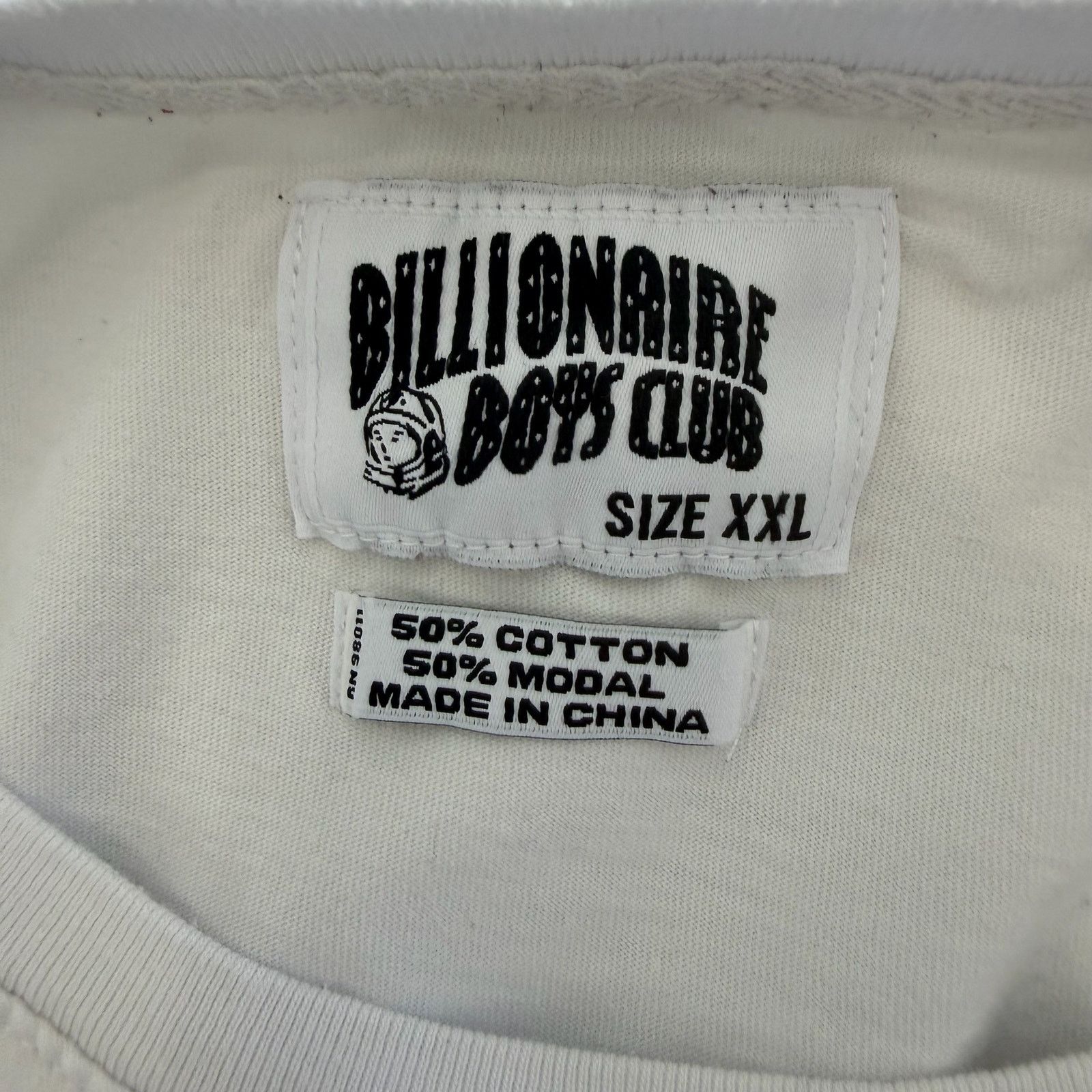 Billionaire Boys Club Billionaire Boys Club XXL Mens White Colorblock Tee Street Size US XXL / EU 58 / 5 - 5 Thumbnail