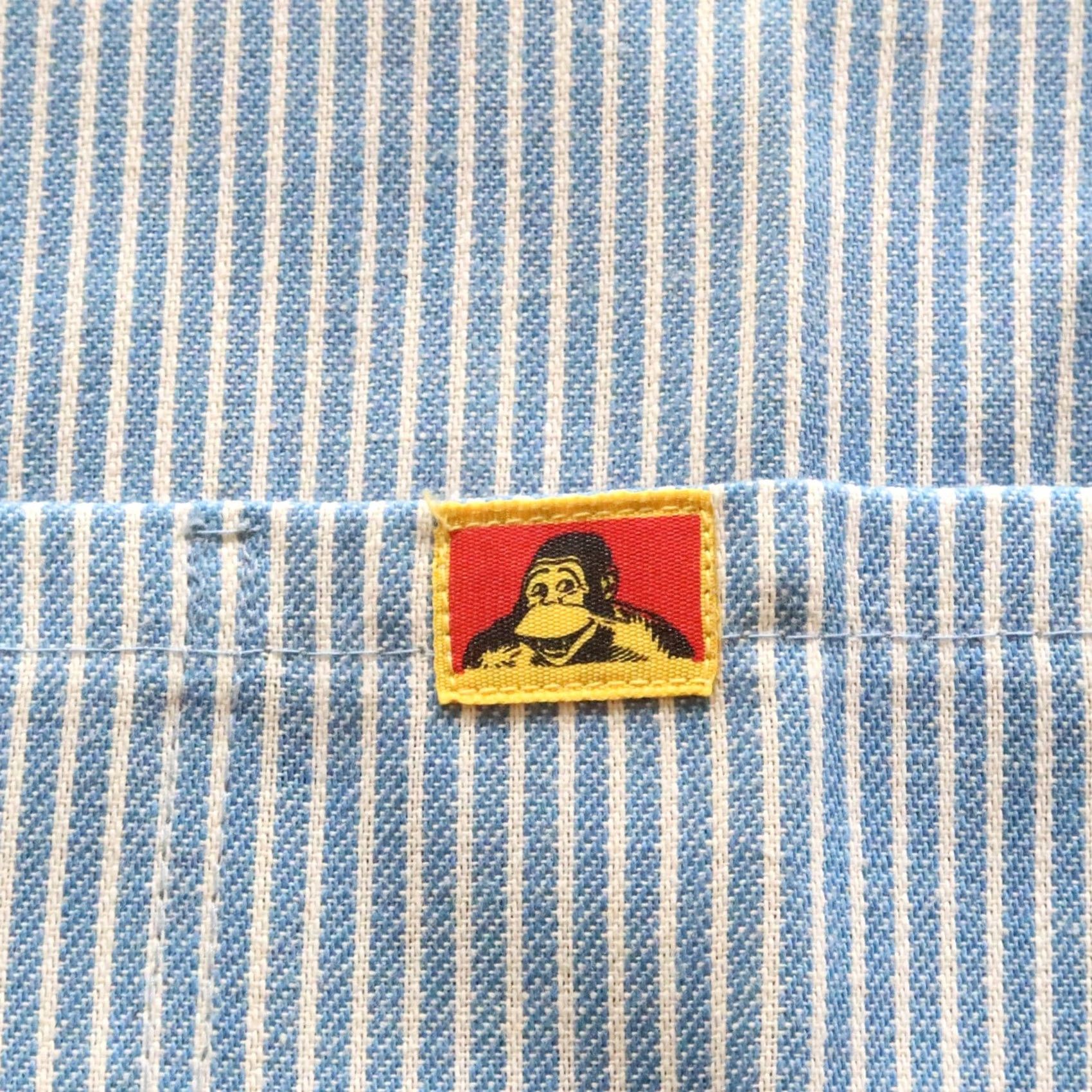 Ben Davis VINTAGE Ben Davis Long Sleeve Work Shirt Union Made in USA Yellow Tag M Blue Shirt Mens Size US M / EU 48-50 / 2 - 6 Thumbnail