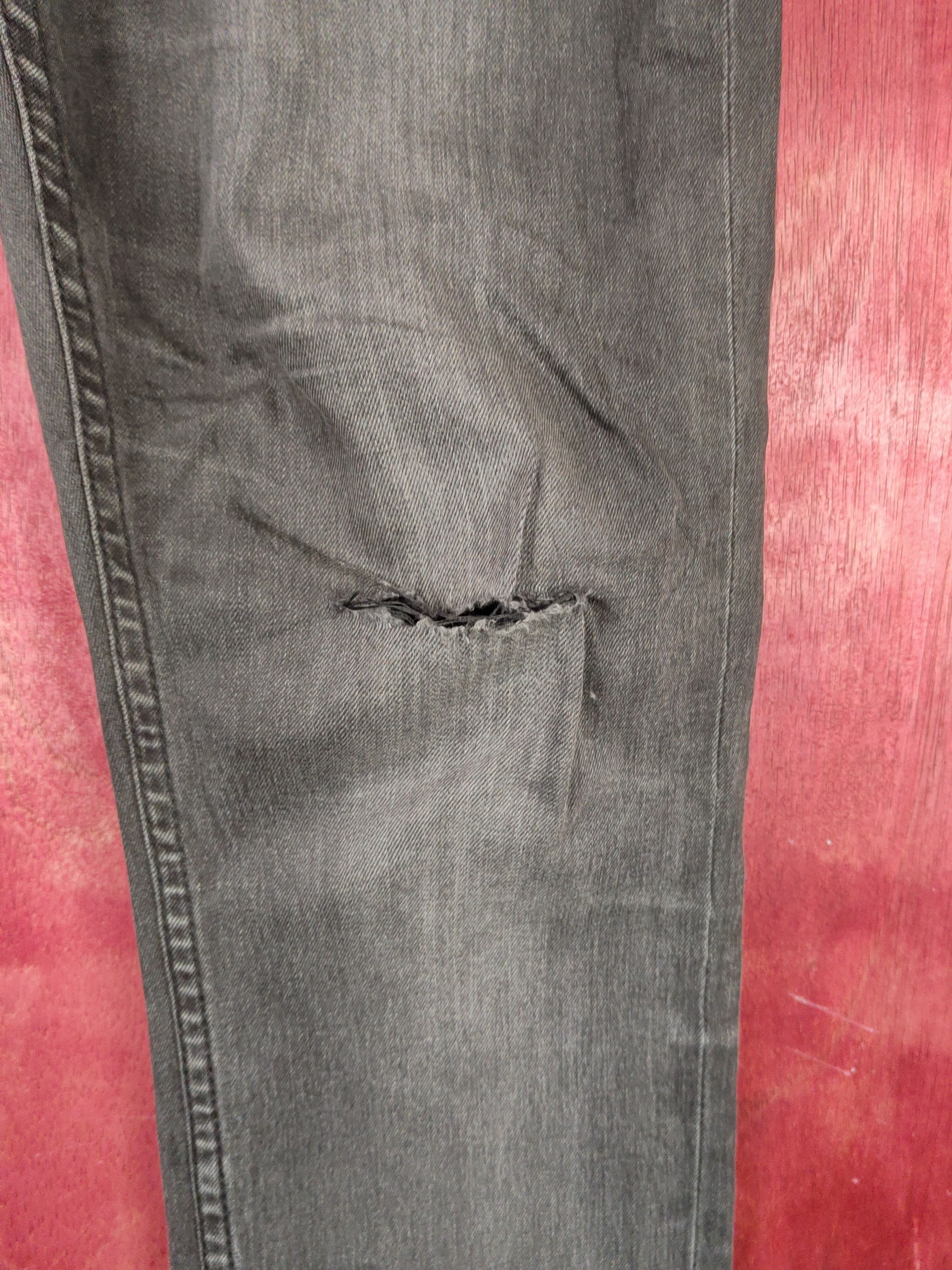 Cheap Monday Cheap Monday Black Faded distressed ripped Pants #S1332 Size US 30 / EU 46 - 6 Thumbnail