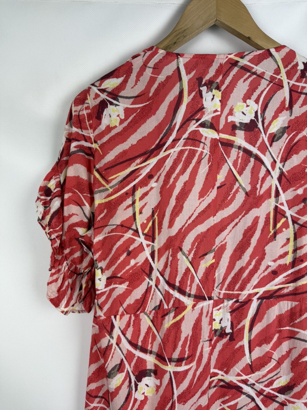 Allsaints Allsaints Marlow Kazuno Ladies Floral Pattern Wrap Dress Size M / US 6-8 / IT 42-44 - 16 Thumbnail