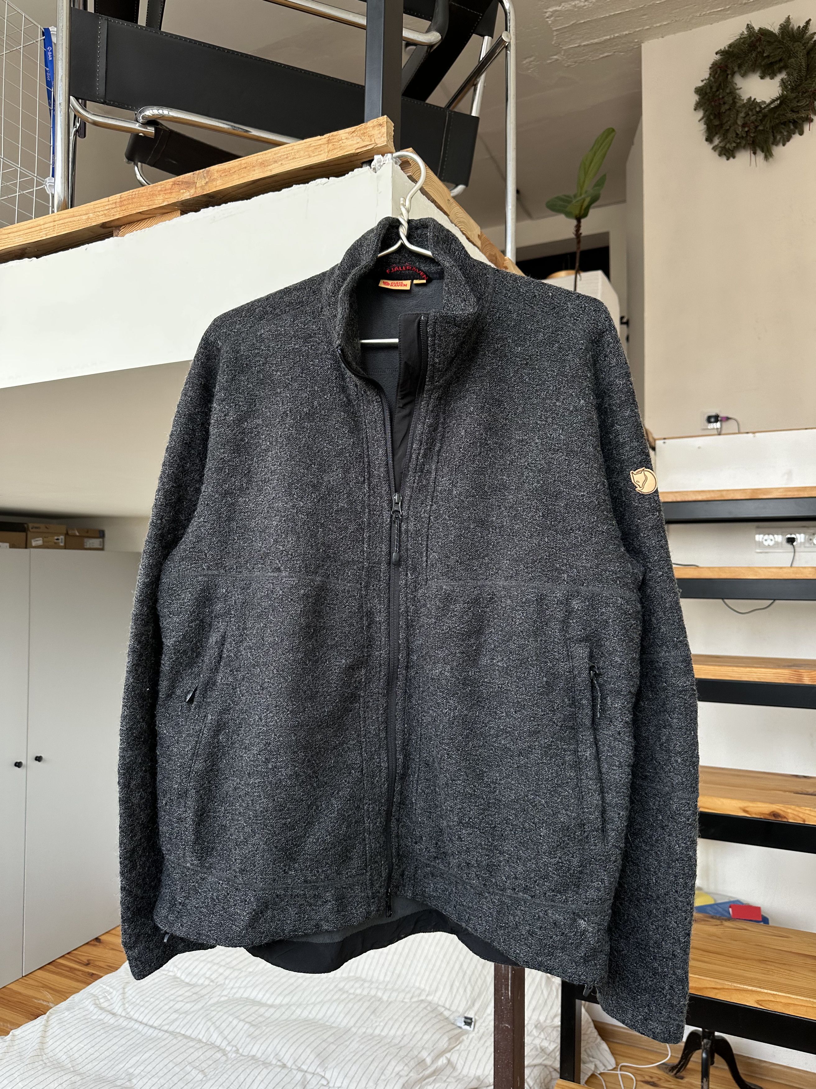 Fjallraven Fjallraven Grey Fleece Zip Jacket Men's Large Size US L / EU 52-54 / 3 - 6 Thumbnail