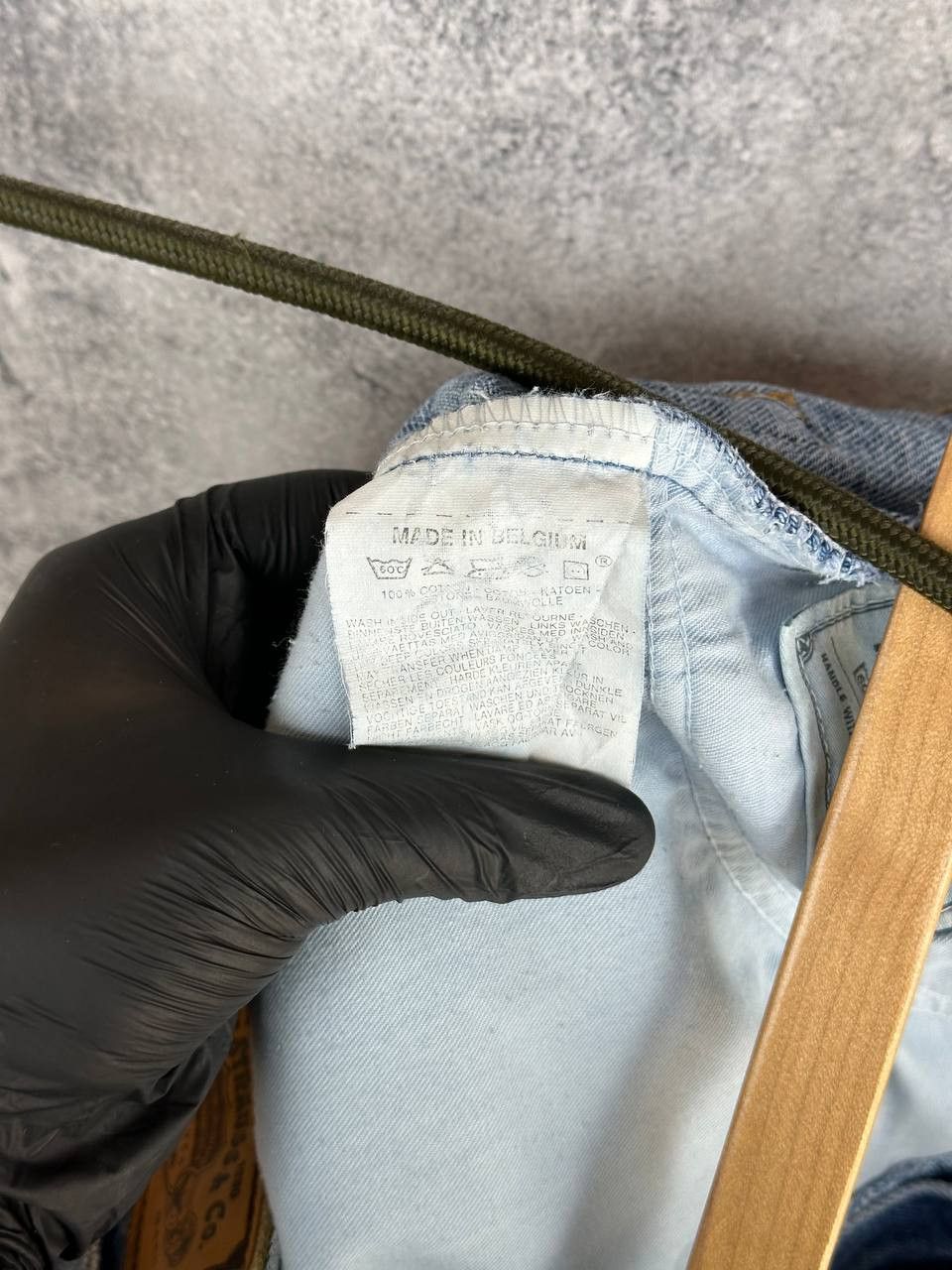 Levi's Vintage Clothing Levi’s 541 Silver Tab Acid Wash Jeans Vintage 90s Belgium Size US 32 / EU 48 - 18 Thumbnail