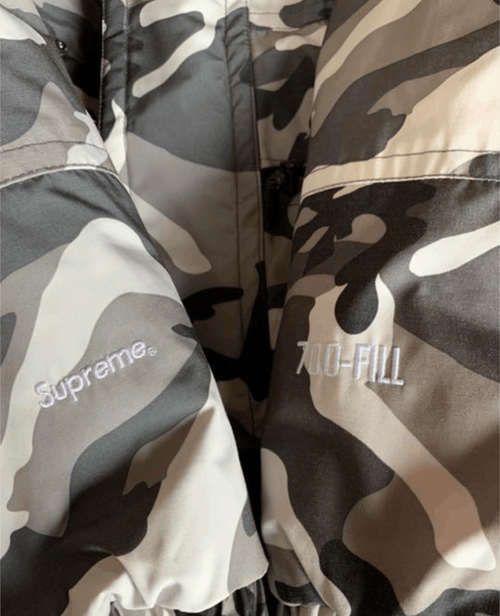 Supreme Supreme 16F/W Downtown Down Parka snow camouflage Size US S / EU 44-46 / 1 - 7 Thumbnail