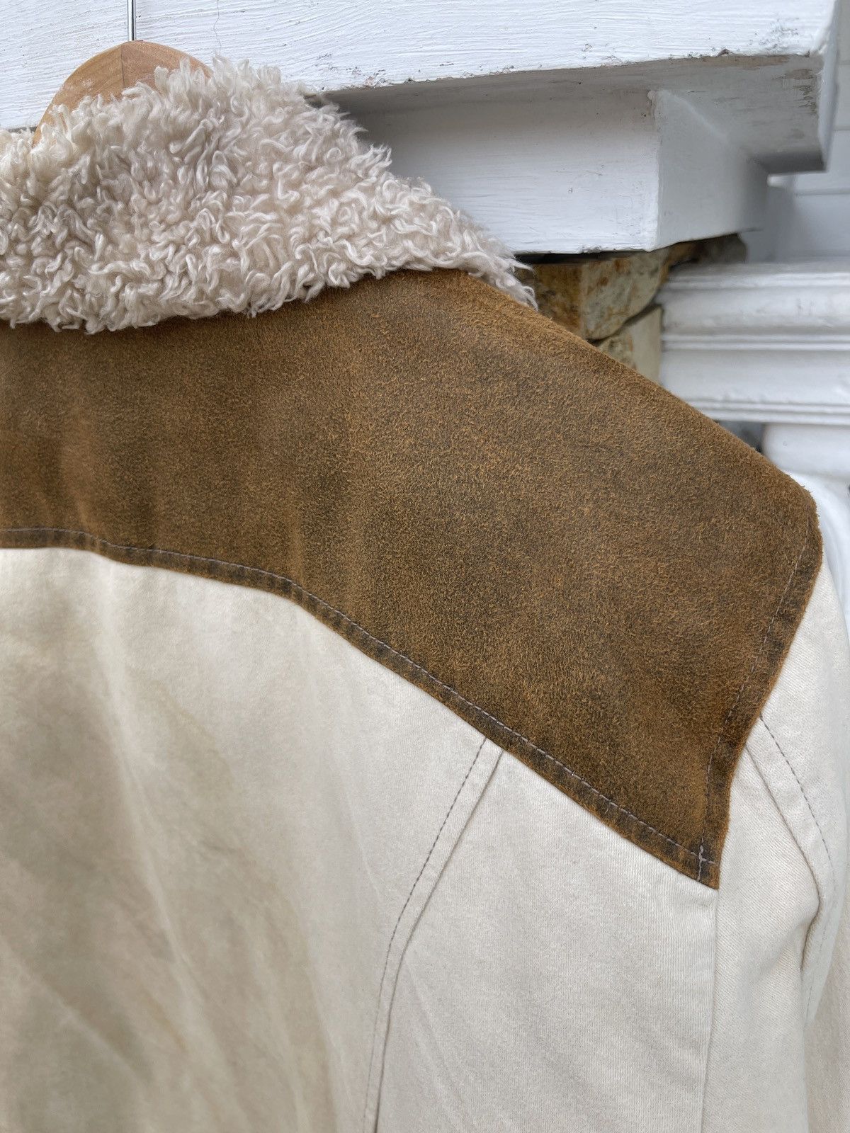 Marc Jacobs Last Drop🔥Rare🔥Marc Jacob Sherpa Leather Jacket Size US L / EU 52-54 / 3 - 10 Thumbnail