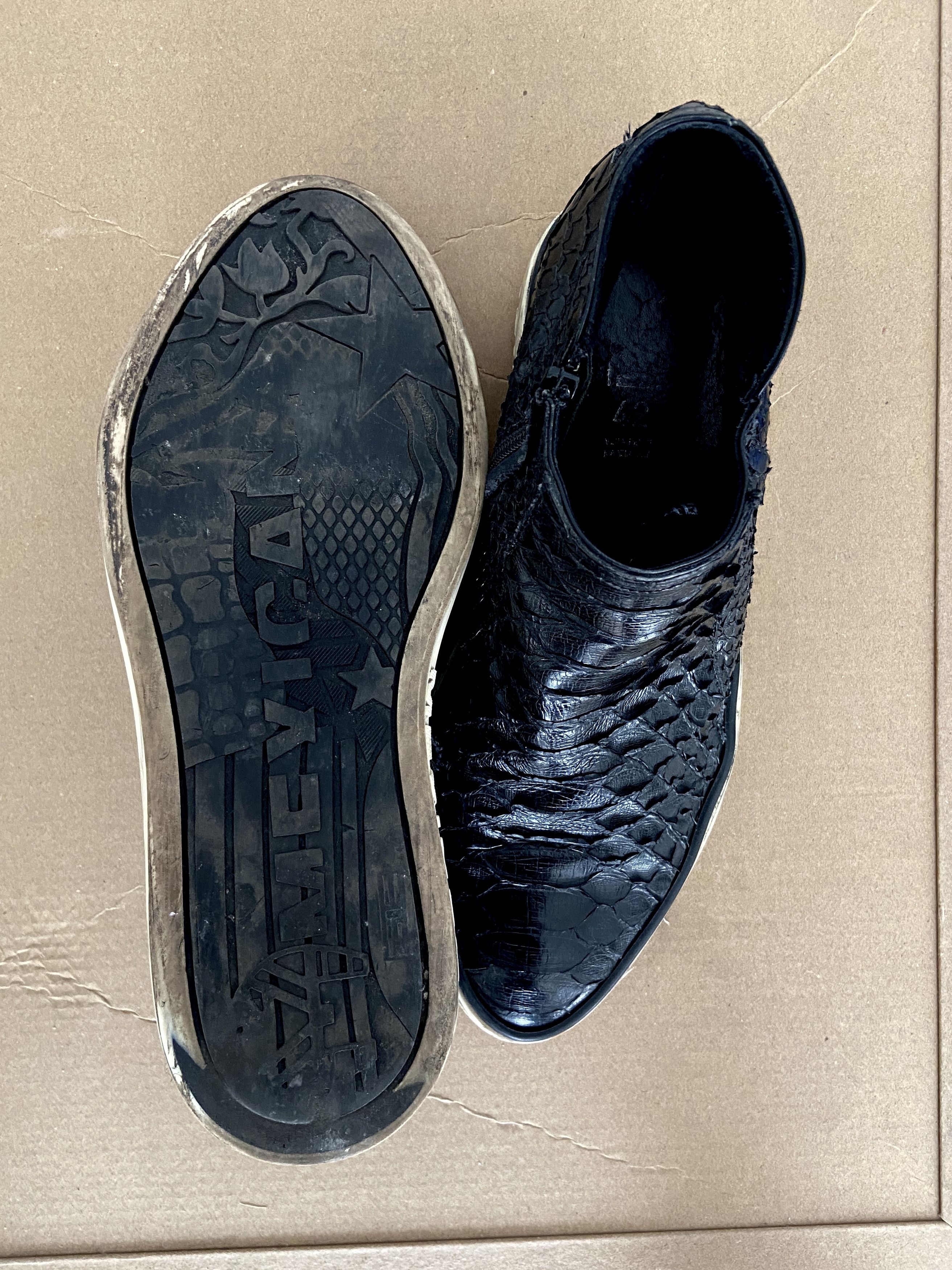 Mexicana Mexicana Sneakers Python Black Size US 8.5 / EU 41-42 - 4 Thumbnail