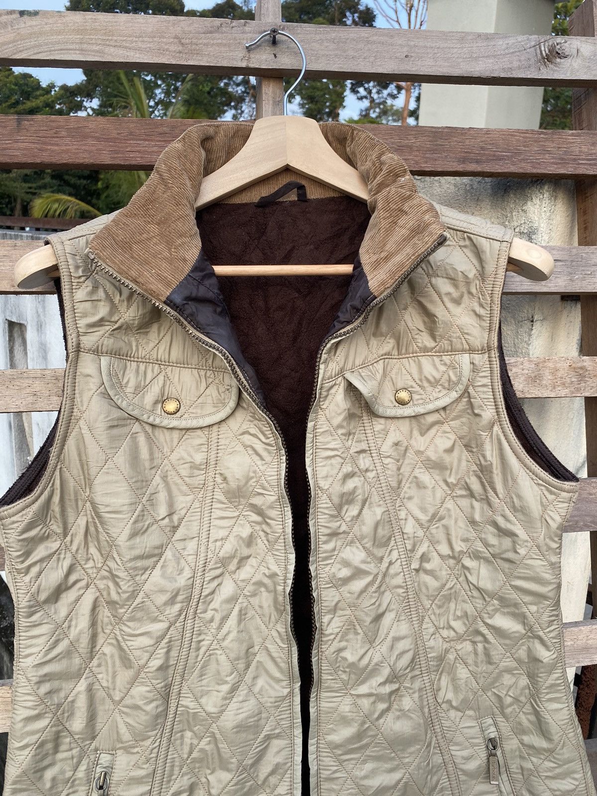 Barbour × Vintage 🔥 Steals 🔥 Barbour Vest Size US L / EU 52-54 / 3 - 3 Thumbnail