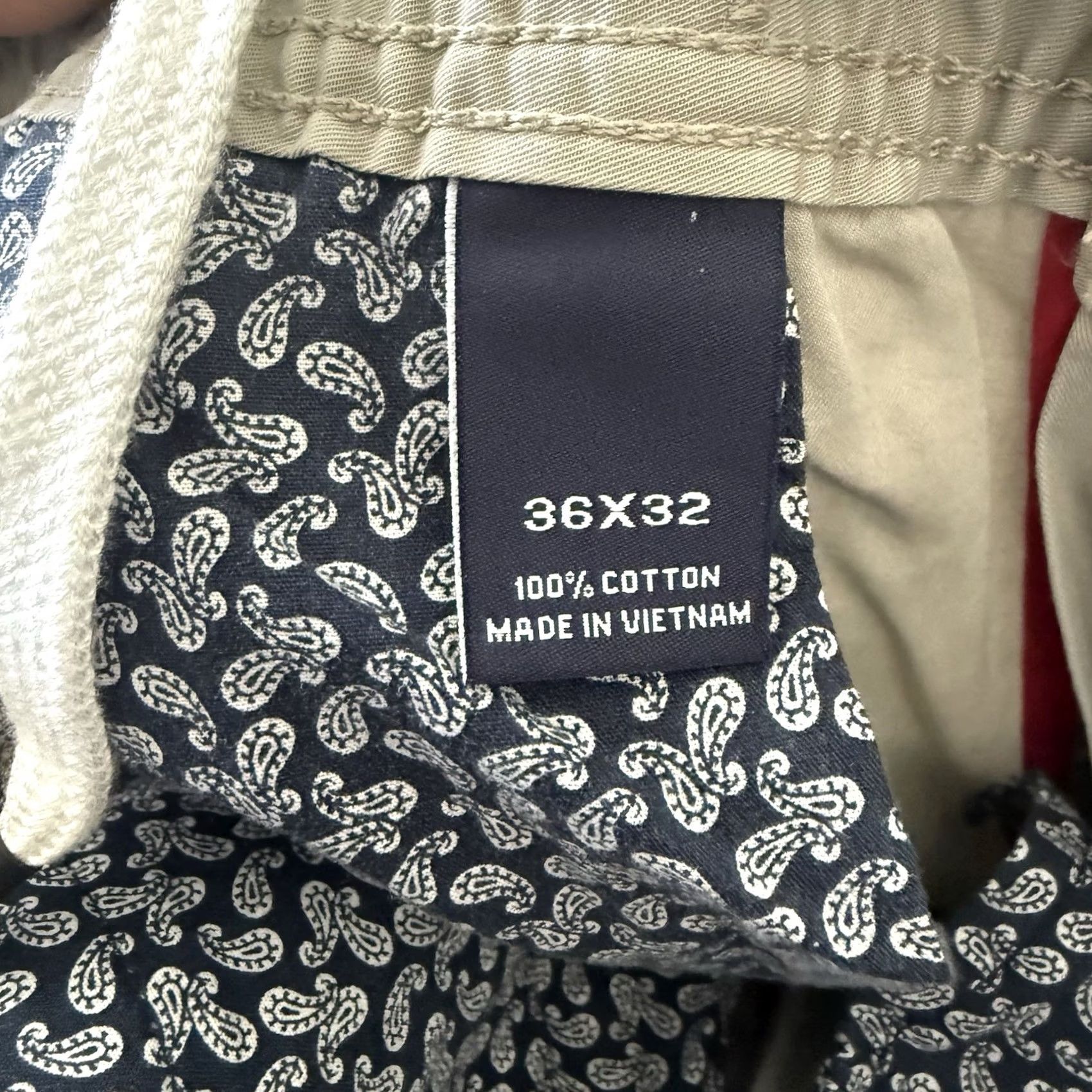 Cremieux Cremieux Joggers Mens 36x32 Beige Solid The Weekend Pant Cotton Elastic Waist Pockets Tapered Regular -Adult- Mens Size US 36 / EU 52 - 4 Thumbnail