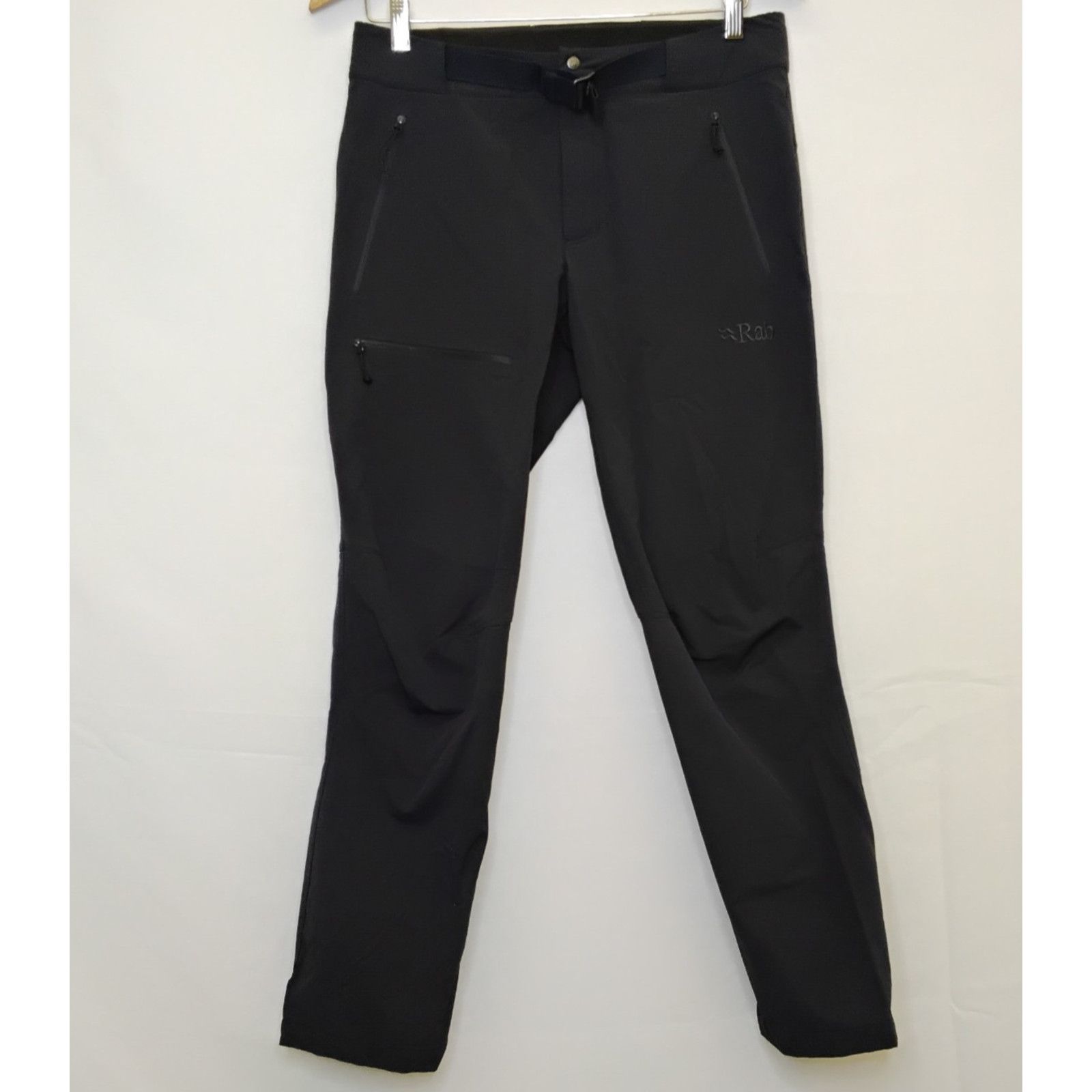 Rab Rab Matrix Pants Men's 30x30 Gray Softshell Hiking Belted Size US 30 / EU 46 - 2 Thumbnail
