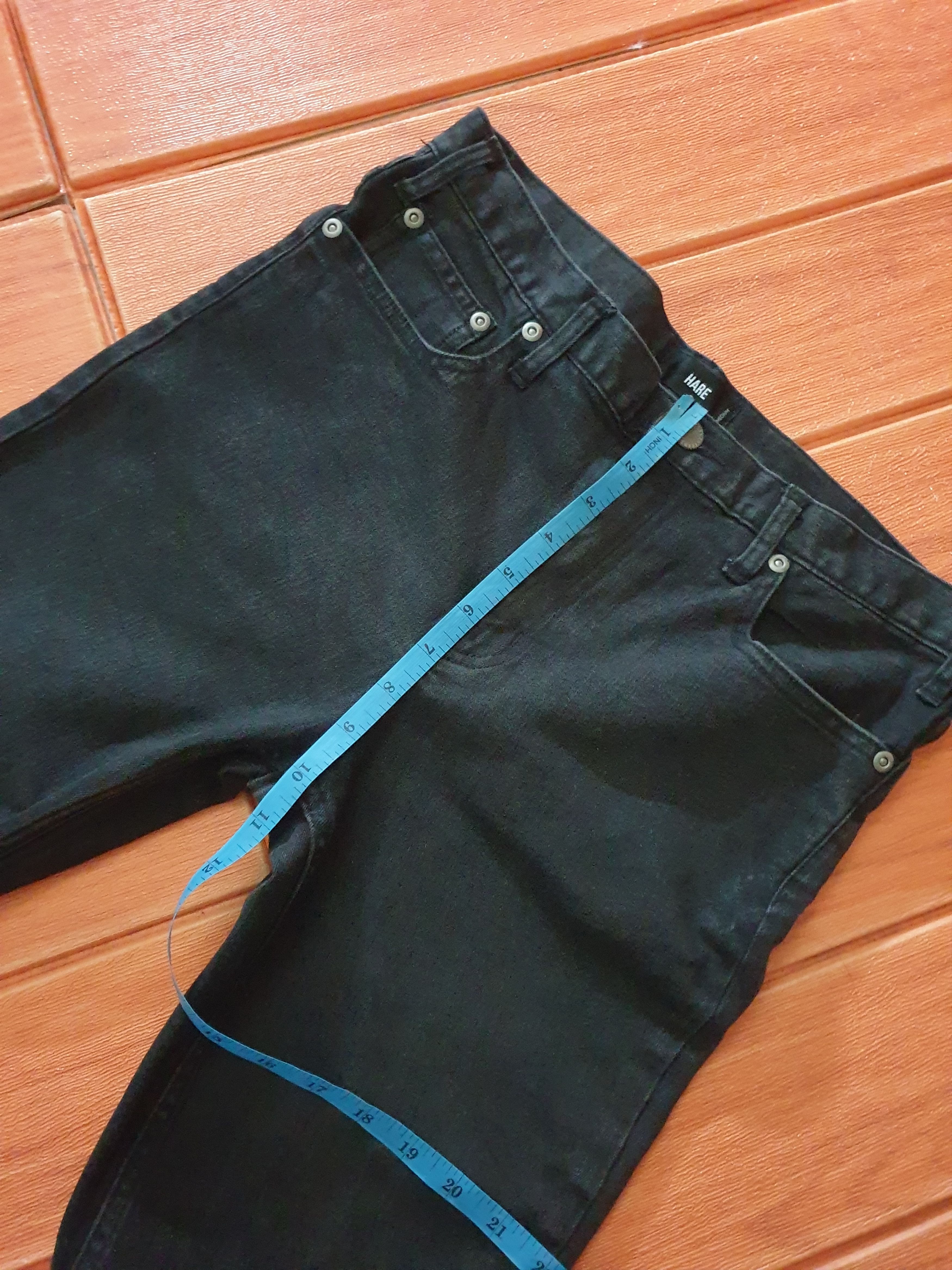 HARE Hare Japanese brand black colour pant Size US 30 / EU 46 - 9 Thumbnail