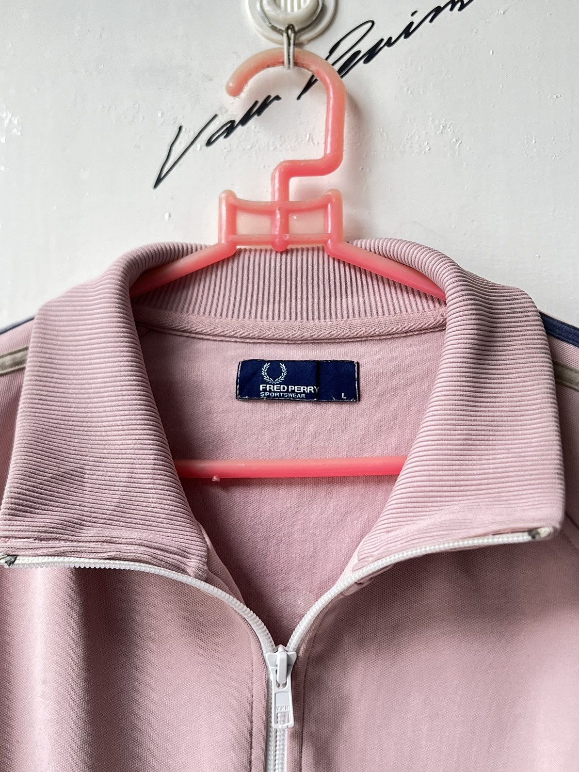 Fred Perry PRED PERRY Sportswear Pink Jacket Size US L / EU 52-54 / 3 - 5 Thumbnail