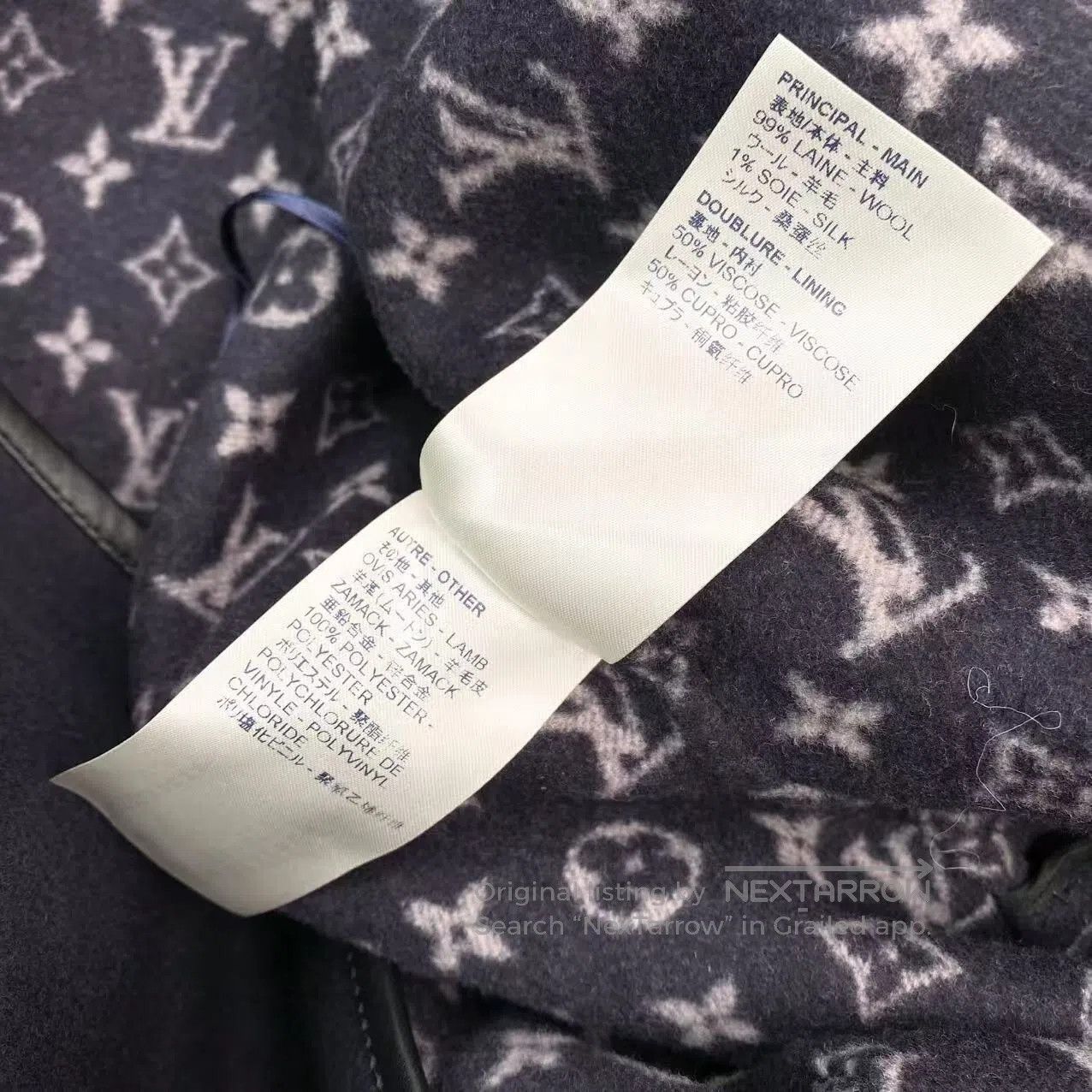 Louis Vuitton Louis Vuitton Little old flower cloak coat inside| Size XS / US 0-2 / IT 36-38 - 5 Thumbnail