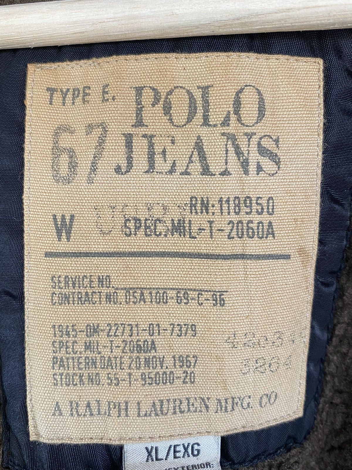 Ralph Lauren Polo Jeans Type E Ralph Laurent Bomber Jacket Size US XL / EU 56 / 4 - 10 Thumbnail