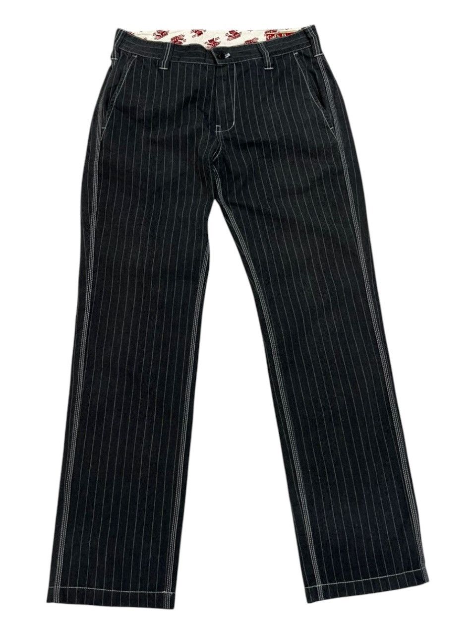 CAT'S PAW × Toyo Enterprises Cat’s Paw by Toyo Enterprise Stripes Pants Size US 32 / EU 48 - 1 Thumbnail