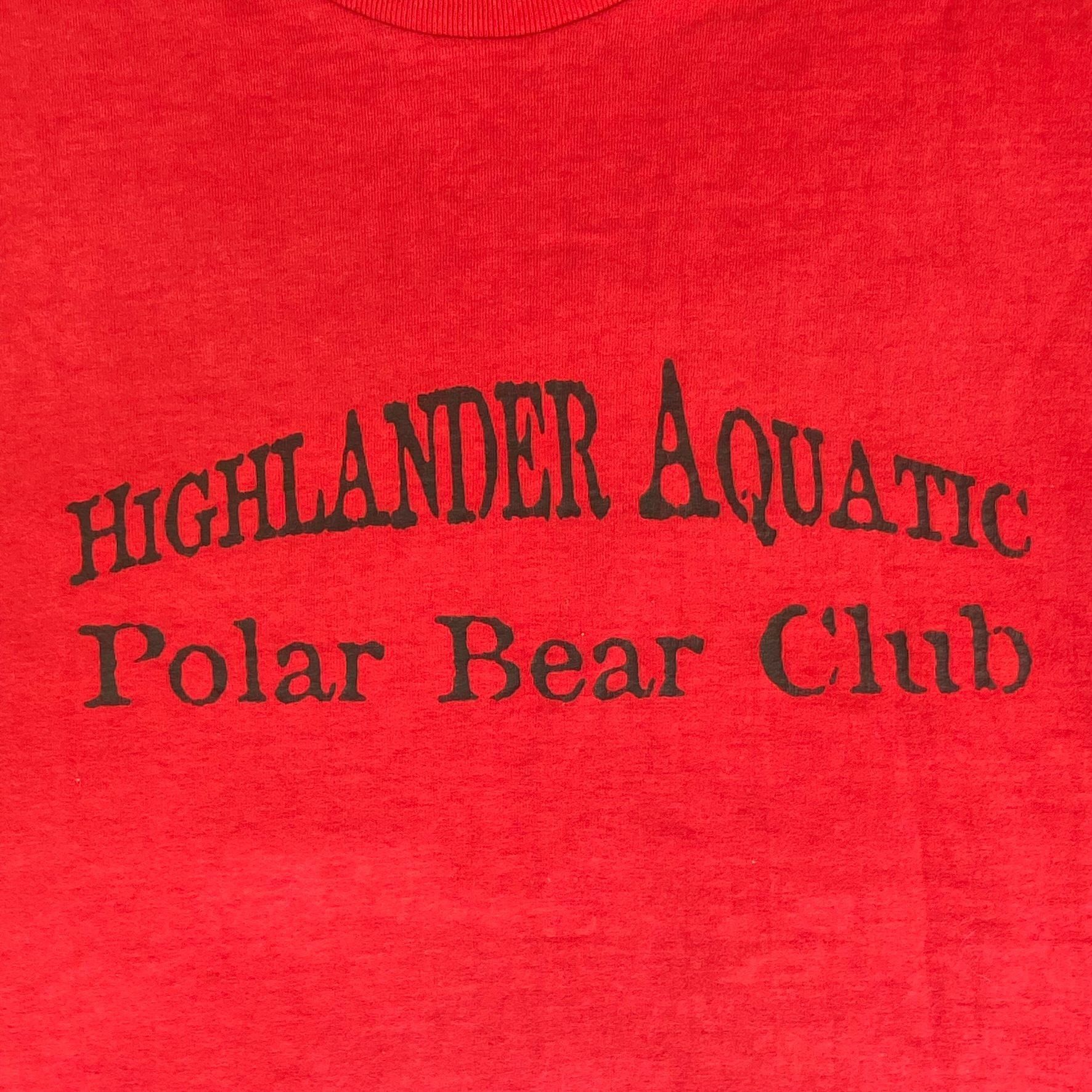 Fruit Of The Loom Vintage 90s Polar Bear Shirt Grunge Nature Animal Humor Tee Size US M / EU 48-50 / 2 - 6 Thumbnail