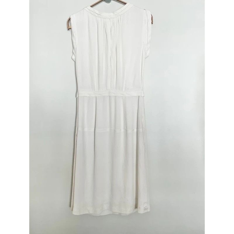 Burberry Burberry Brit Gray White Knee Length Mini Dress US Size 4 Size XS / US 0-2 / IT 36-38 - 11 Thumbnail