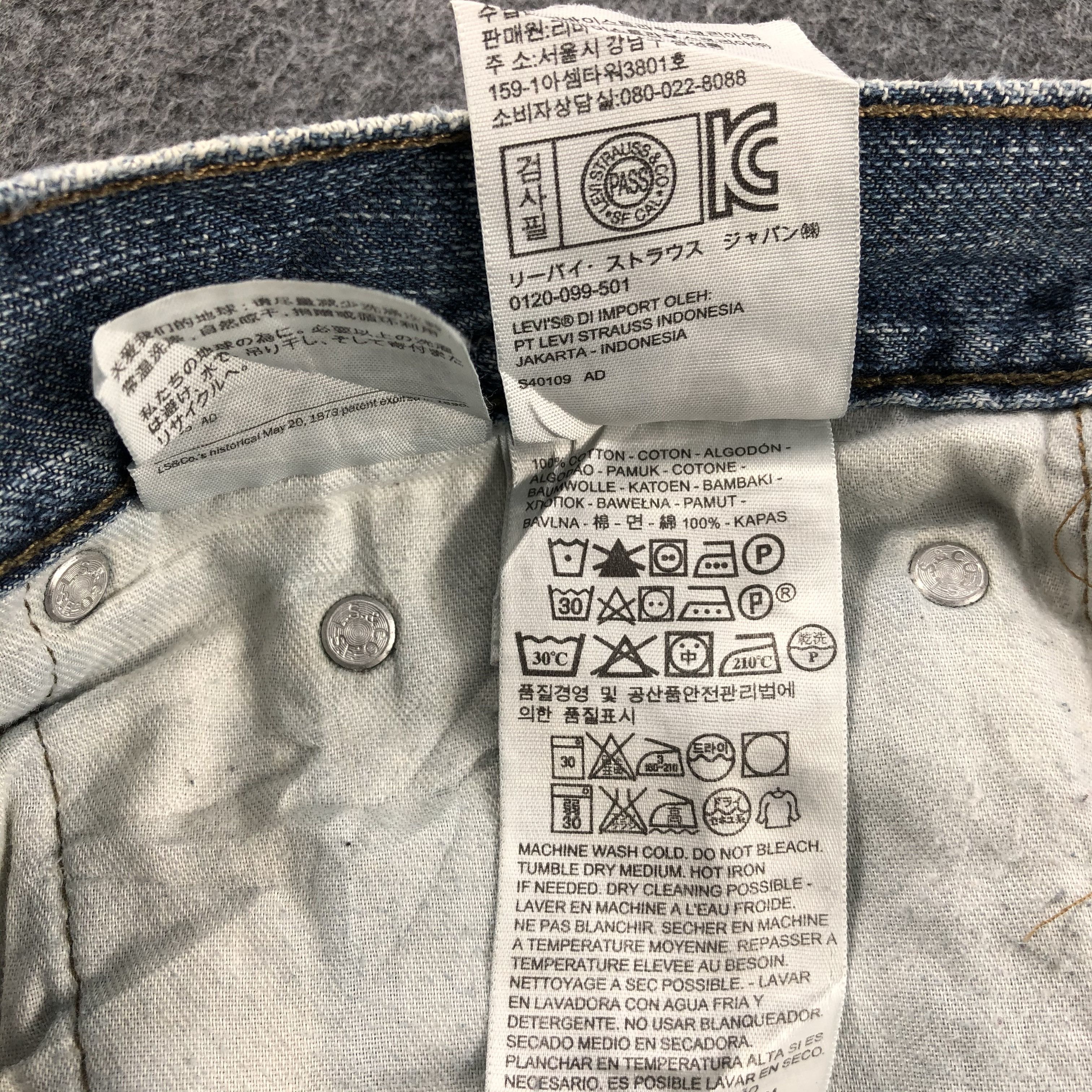 Levi's Vintage Levis 514 Jeans-JM1136 Size US 32 / EU 48 - 11 Thumbnail