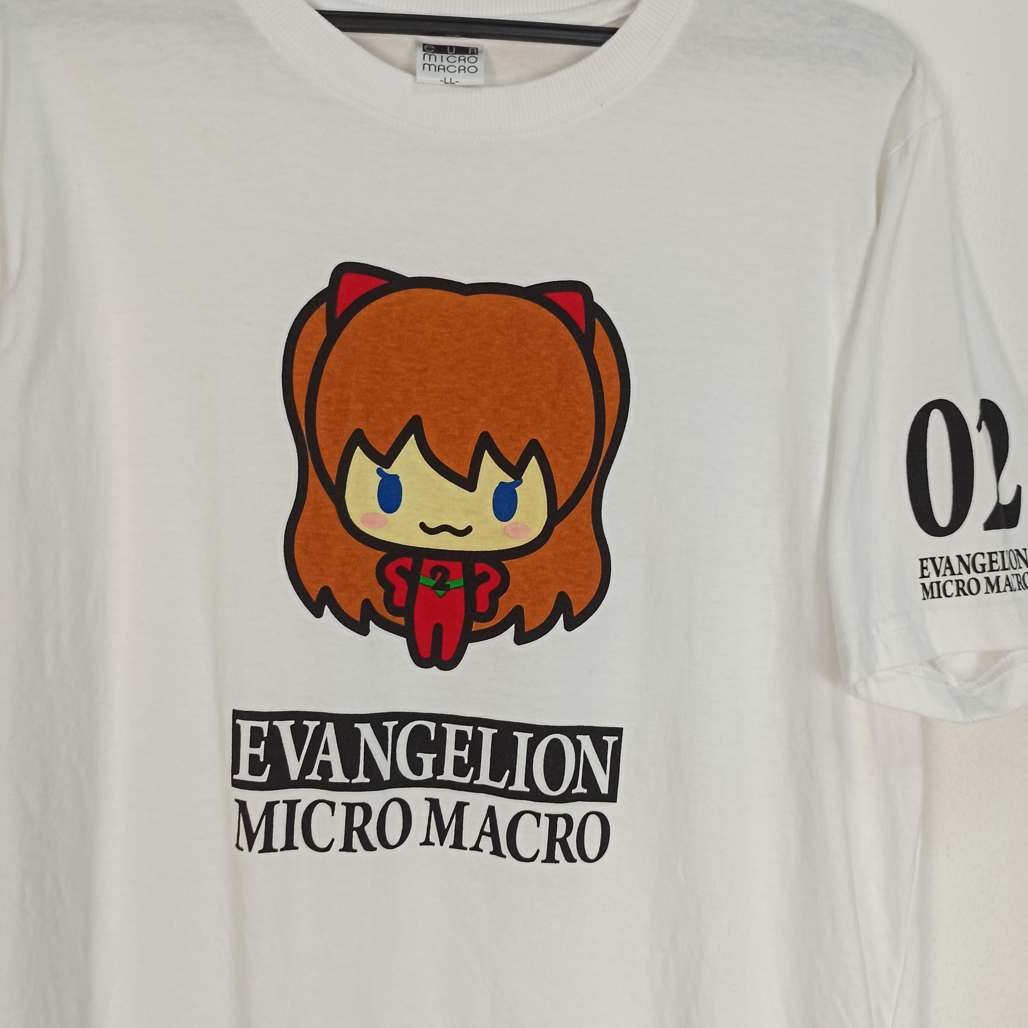 Anime Micro Macro Evangelion Anime Manga Promo Tshirt Size US M / EU 48-50 / 2 - 2 Thumbnail