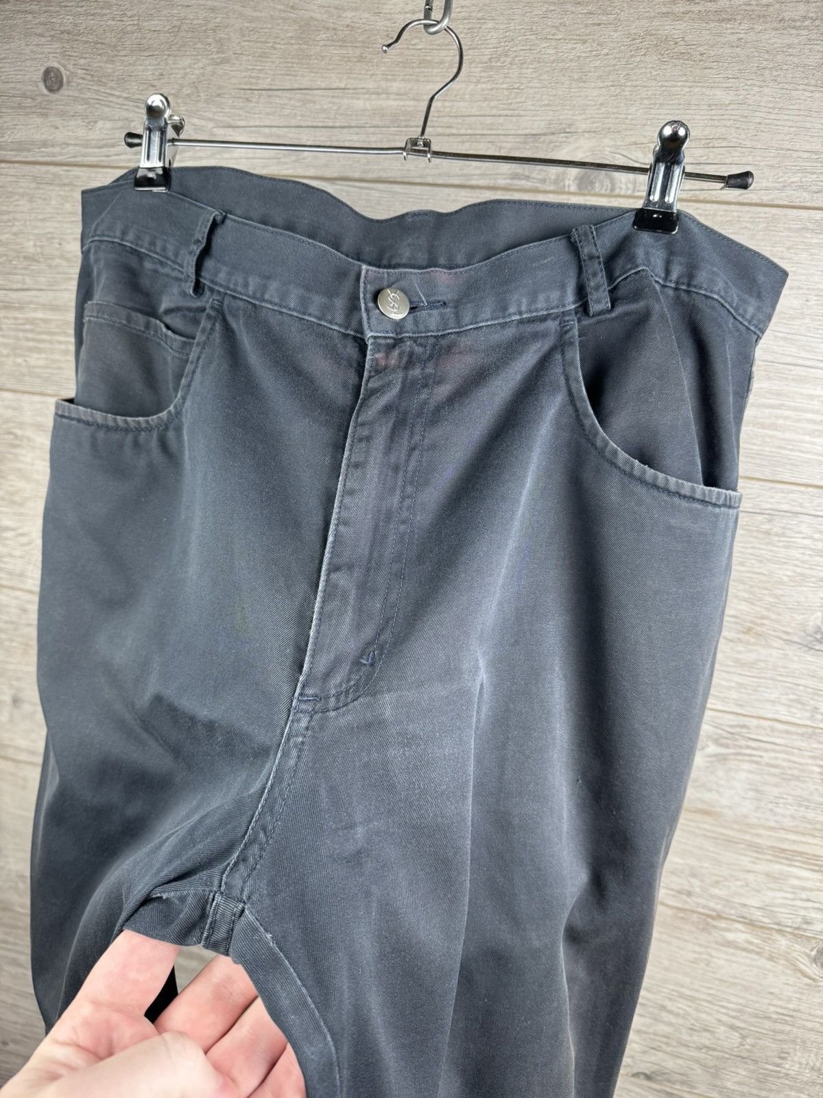 Yves Saint Laurent Vintage YSL Yves Saint Lauren Casual Pants Size 36 Size US 36 / EU 52 - 15 Thumbnail