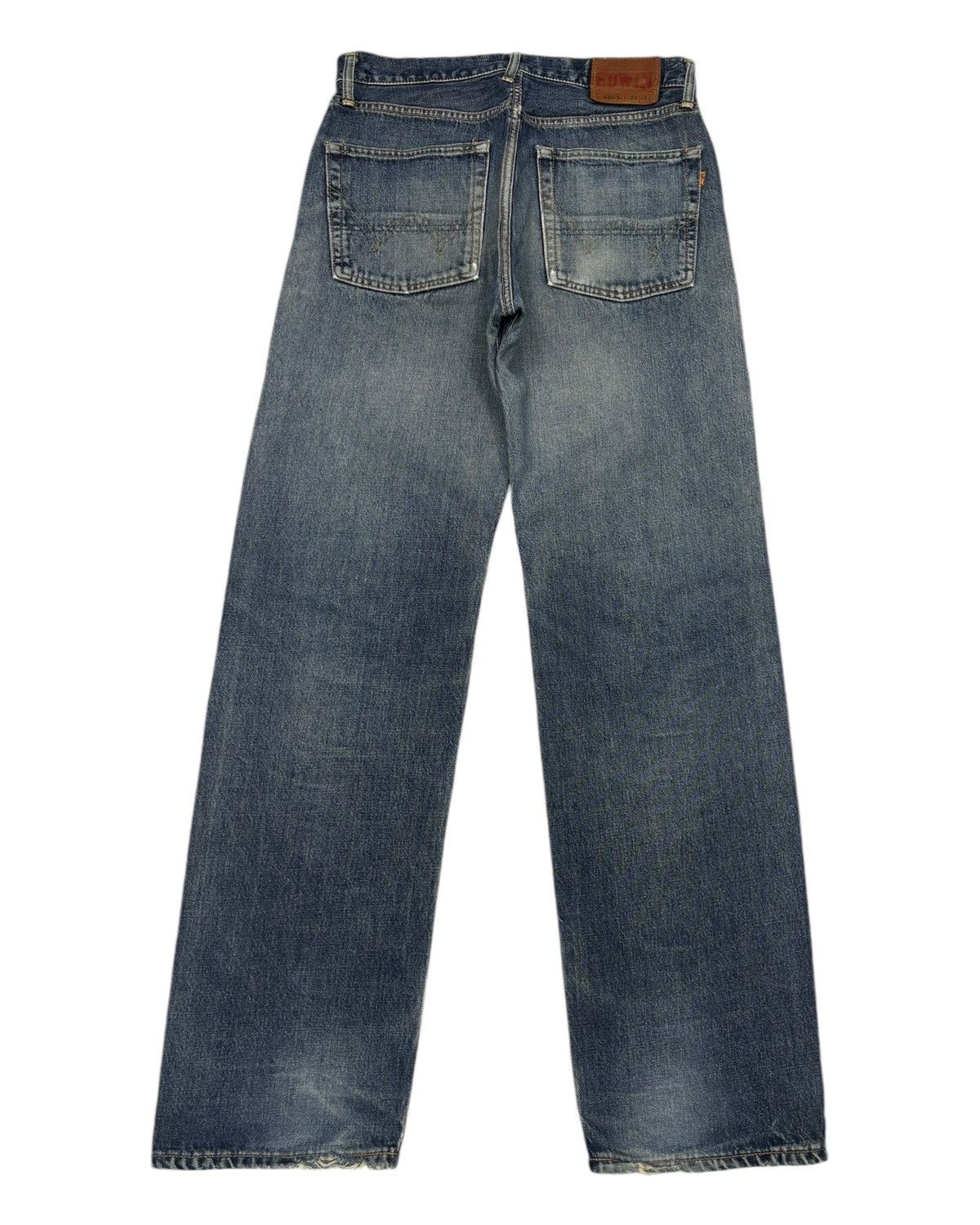Kapital 🔥EDWIN 505x SELVEDGE BAGGY JEANS RIPPED DENIM JEANS Size US 30 / EU 46 - 6 Thumbnail