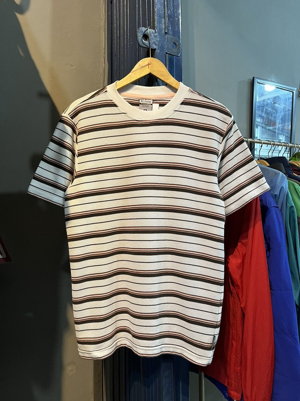 Columbia Columbia titanium stripe T-shirts Size US M / EU 48-50 / 2 - 1 Thumbnail