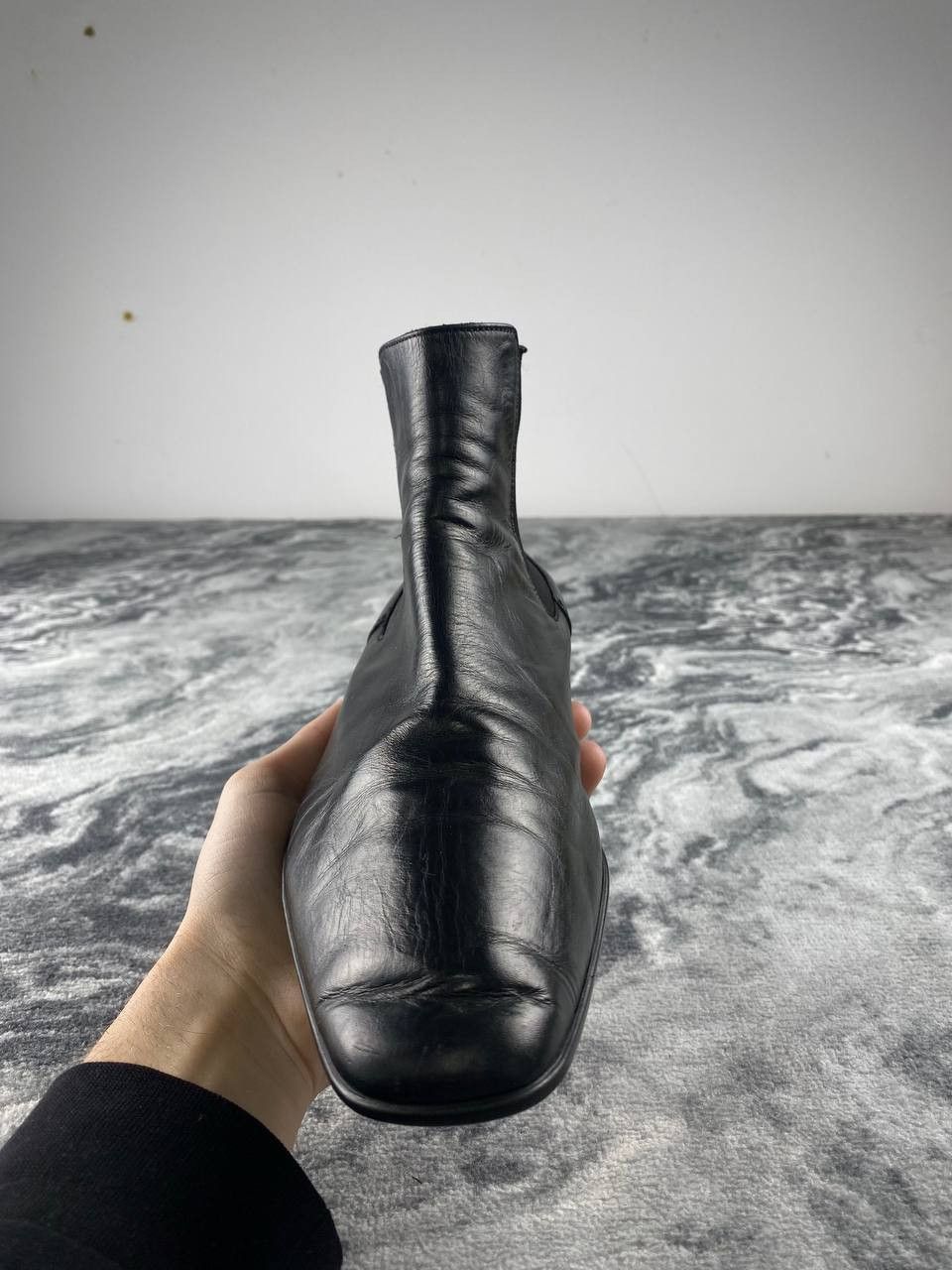Prada Prada Sport Leather Chelsea Boots Men Size 6.5 Black Size US 7.5 / EU 40-41 - 4 Thumbnail