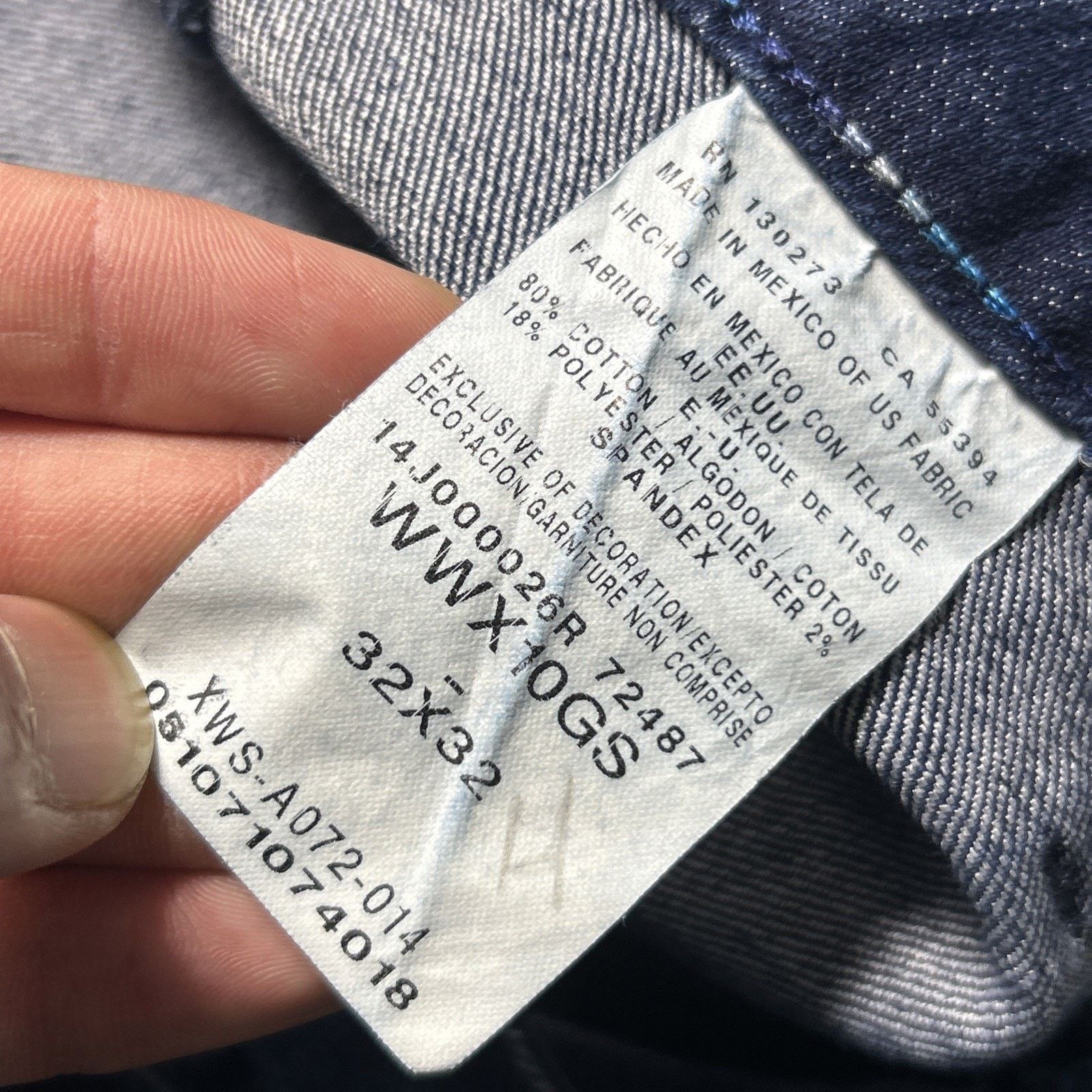 Wrangler Dojo Beyond Baggy Jeans 32x32 Baggie Loose Hamilton Wide leg Size 32" / US 10 / IT 46 - 9 Thumbnail
