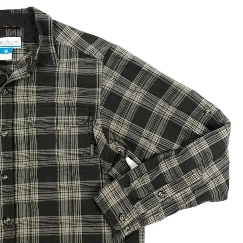 Columbia Columbia Green Plaid Lock N' Load Button Down Shirt Medium Size US M / EU 48-50 / 2 - 2 Thumbnail