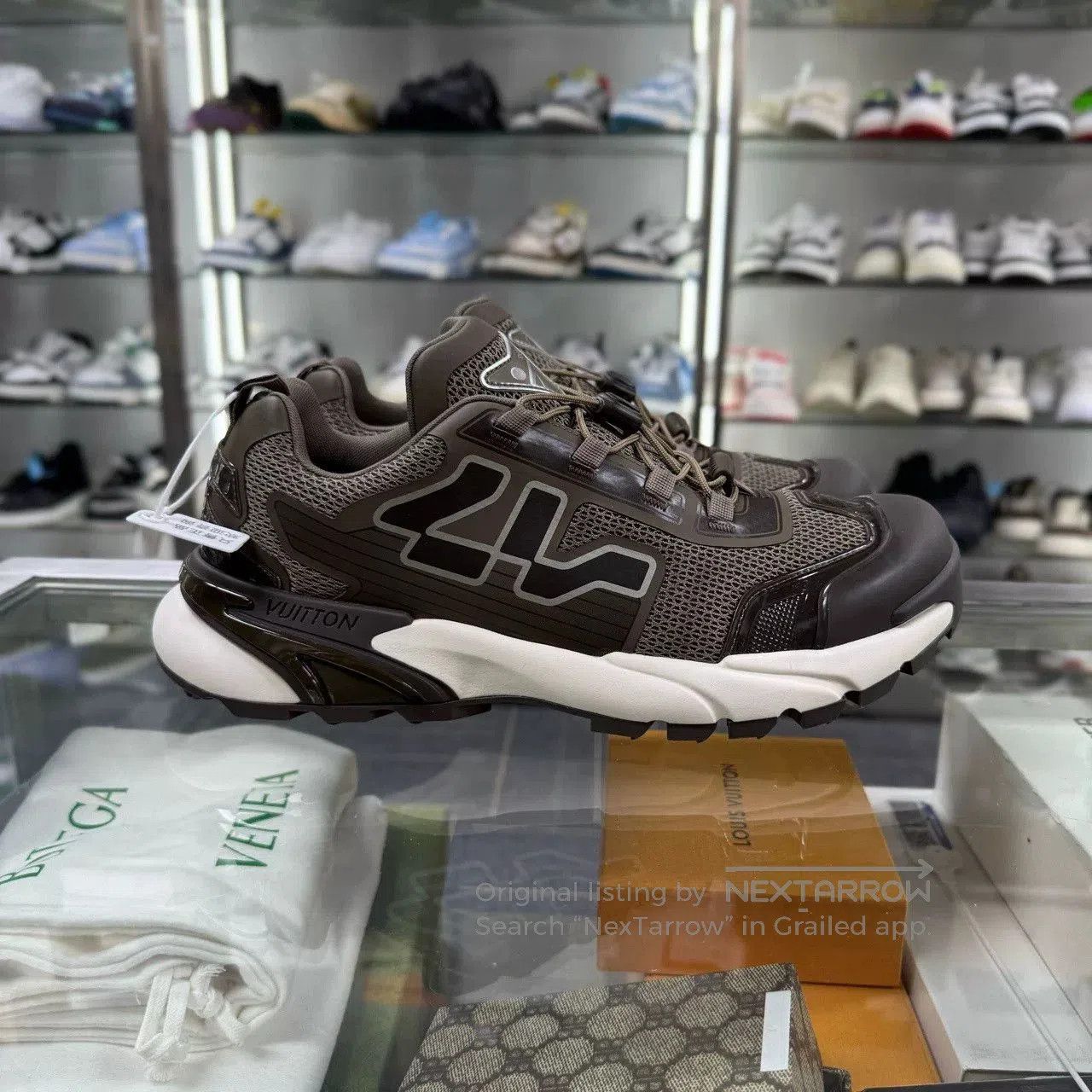 Louis Vuitton Louis Vuitton LV Runner SS25 Brown Sneakers. Size US 10.5 / EU 43-44 - 2 Thumbnail