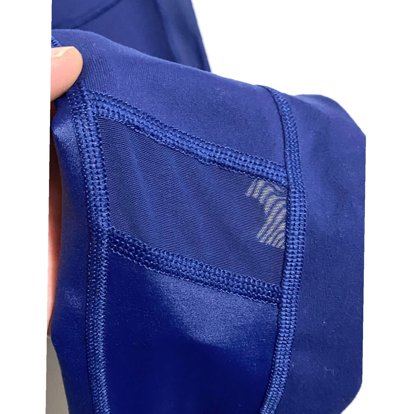 Victoria's Secret Vibrant Victoria's Secret Sport Knockout Leggings Moto Blue Semi Sheer Cut Out Womens XS Leggings Mens? Size 26" / US 2 / IT 38 - 4 Thumbnail