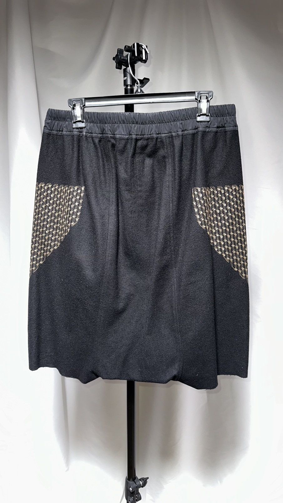 Rick Owens Rick Owens FW15 SPHINX Embroidered wool pod shorts (44IT) Size 30" / US 8 / IT 44 - 4 Thumbnail