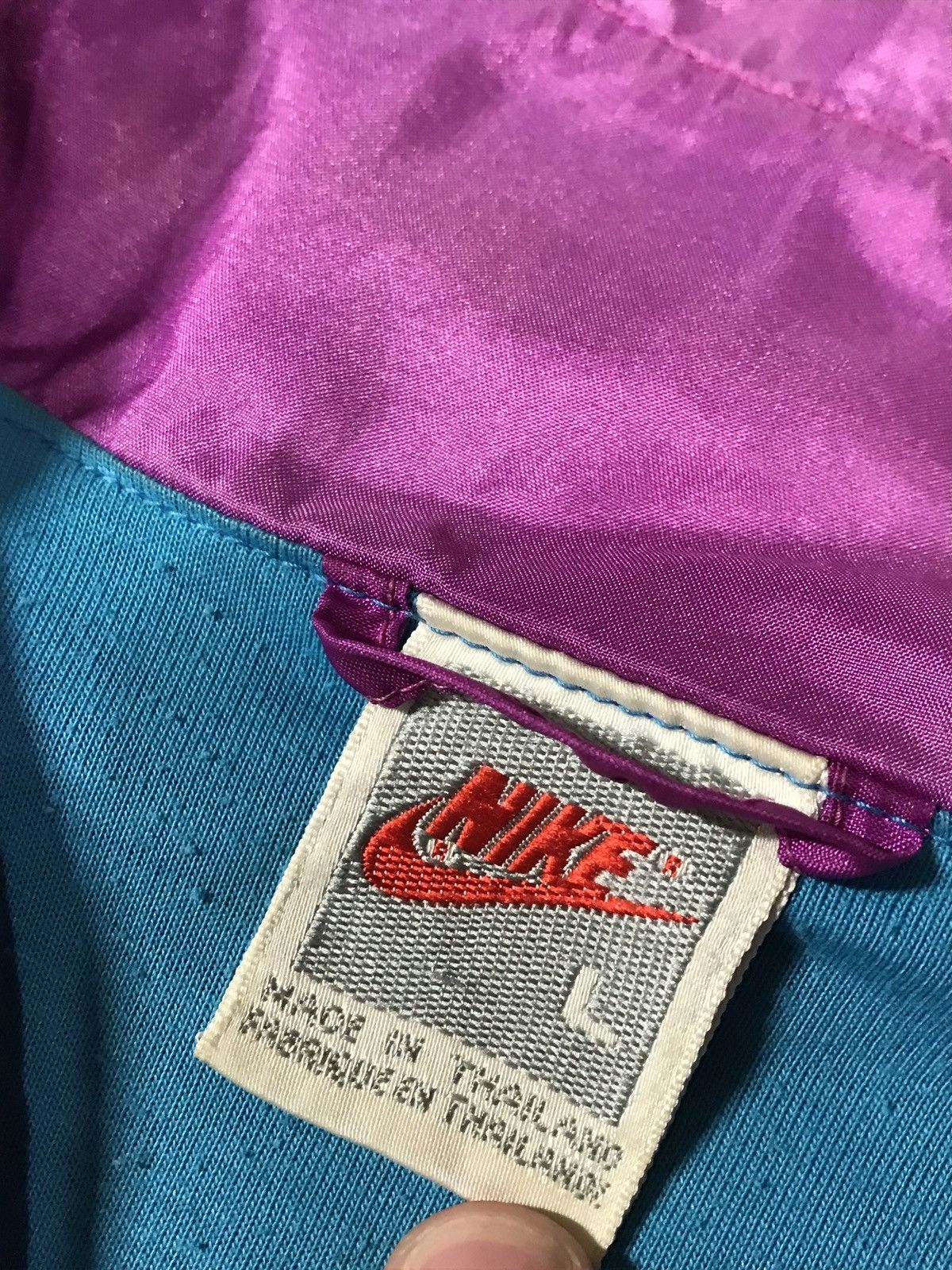 Nike Vintage 90s Nike Track Jacket Zip Men’s Embroiled Logo L Size US L / EU 52-54 / 3 - 7 Thumbnail