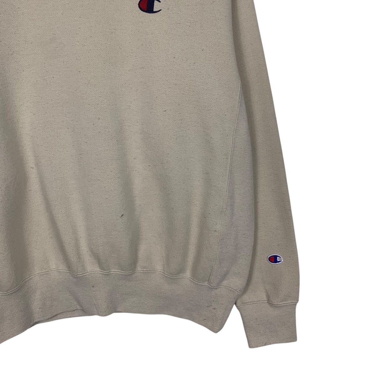 Champion CHAMPION Small Logo Crewneck Sweatshirt Nude #2007-C87 Size US M / EU 48-50 / 2 - 4 Thumbnail