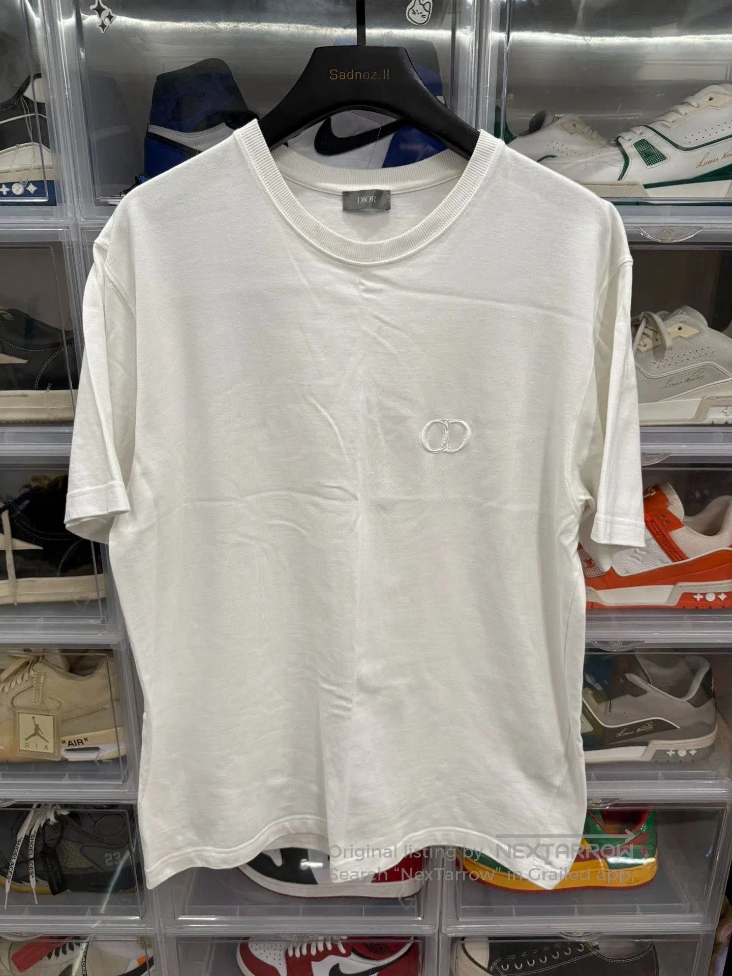 Dior dior white short sleeve shirt with logo. Size US XXL / EU 58 / 5 - 1 Thumbnail