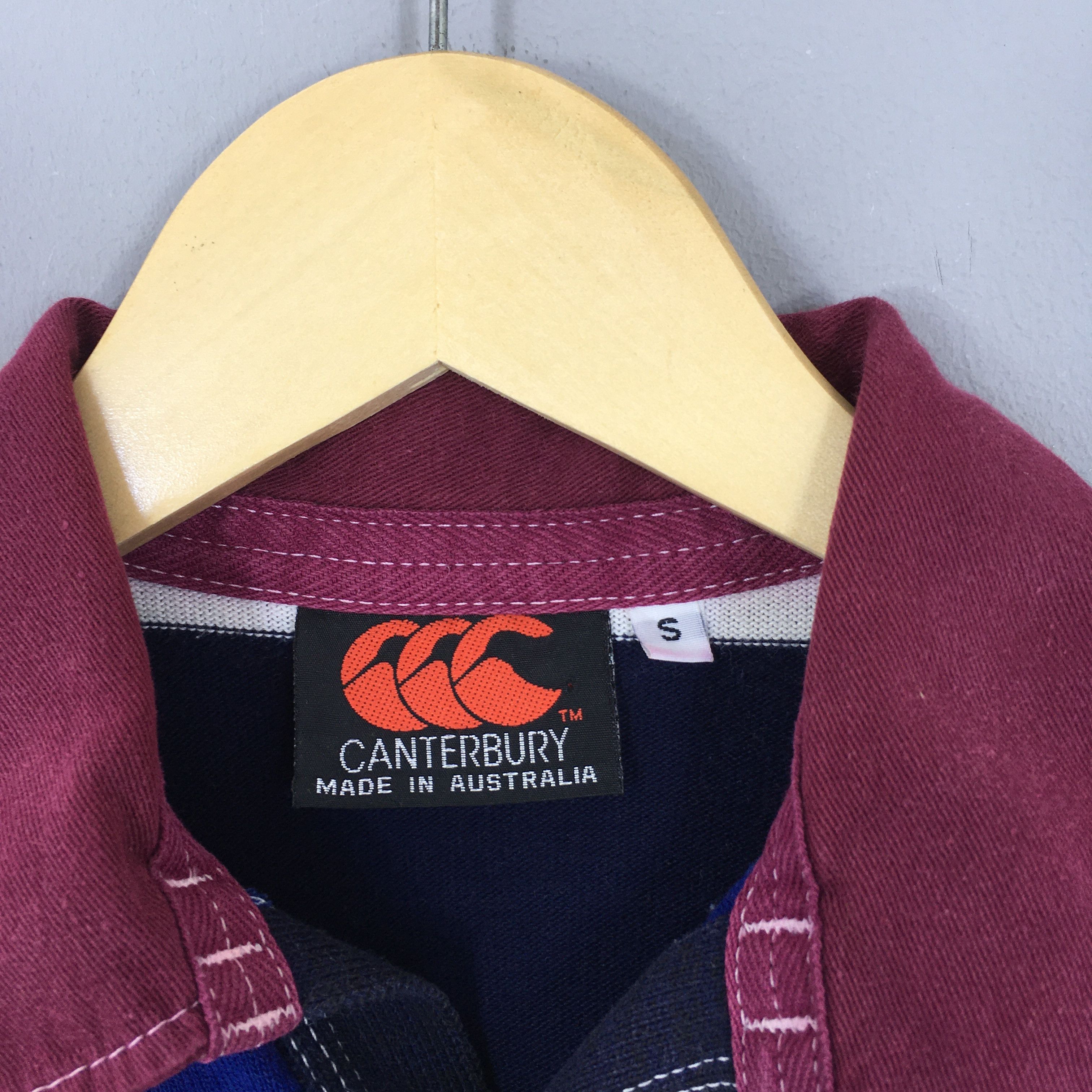 Canterbury of New Zealand Vintage 90s Canterbury Australia Uglies Rugby Shirt Small Size US S / EU 44-46 / 1 - 5 Thumbnail