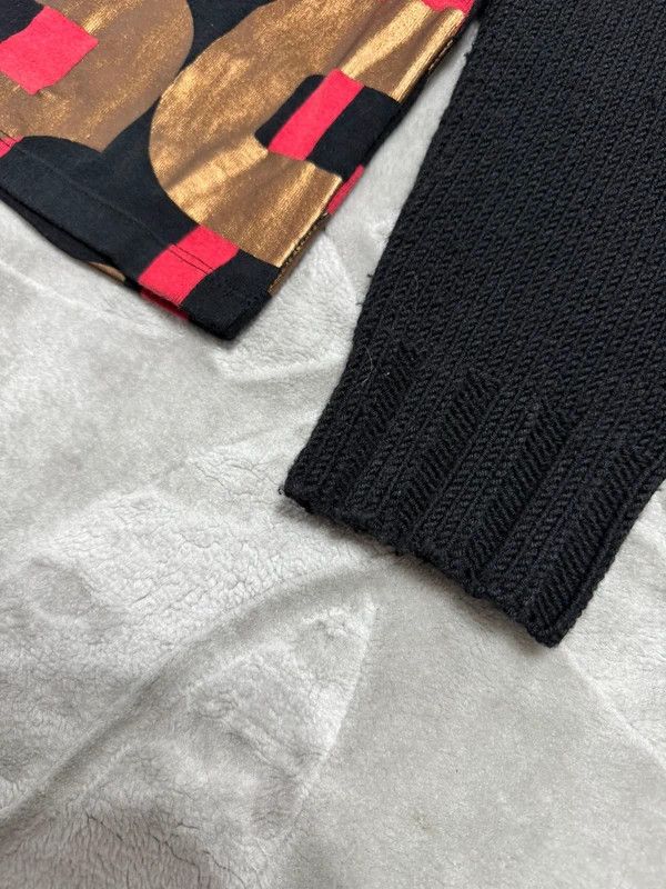 Custo Barcelona Custo Barcelona Blue Tower Spain Abstract 3 M Wool sweater Size M / US 6-8 / IT 42-44 - 6 Thumbnail