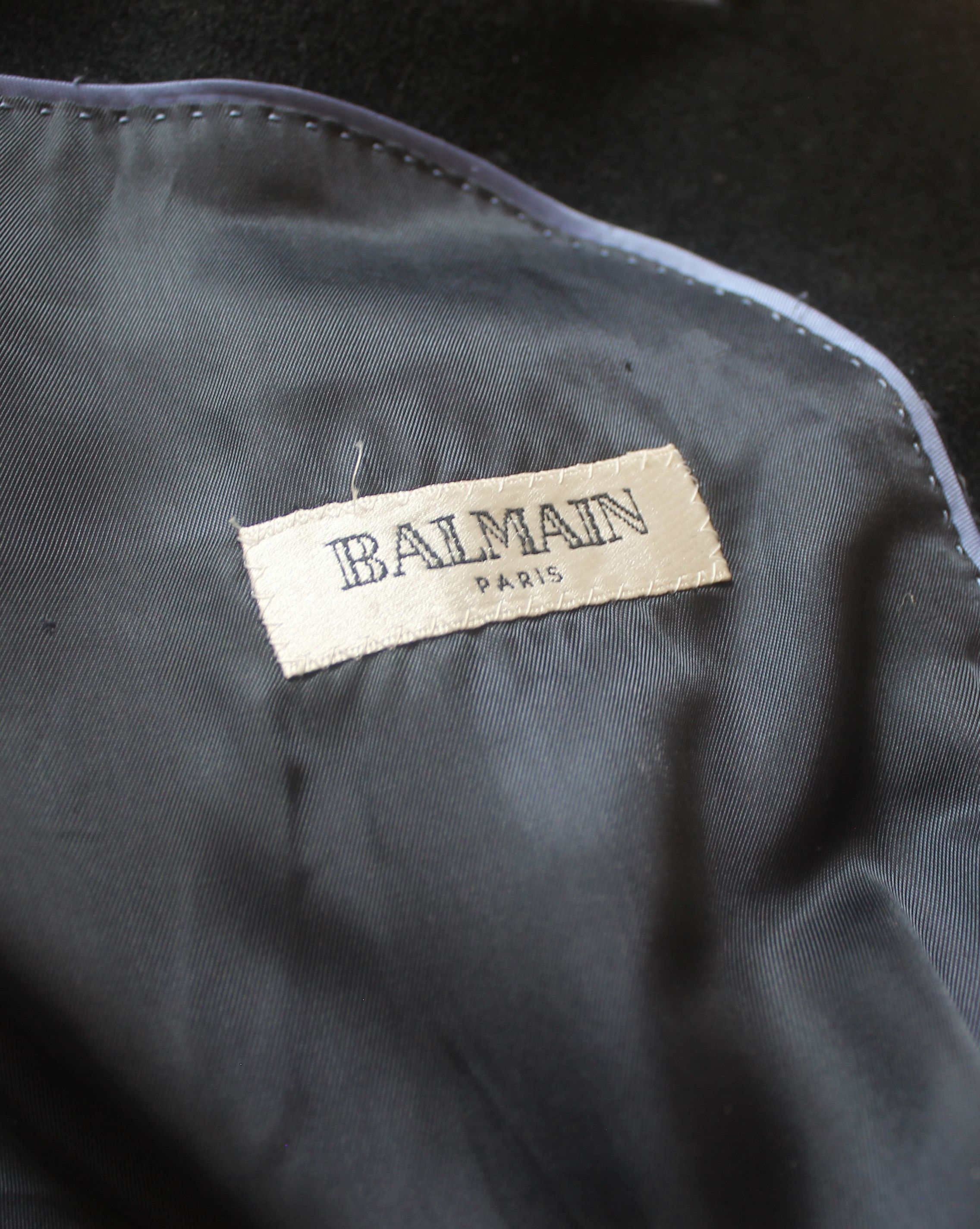Balmain Balmain Paris Classic Woll Silk Coat Size US M / EU 48-50 / 2 - 7 Thumbnail