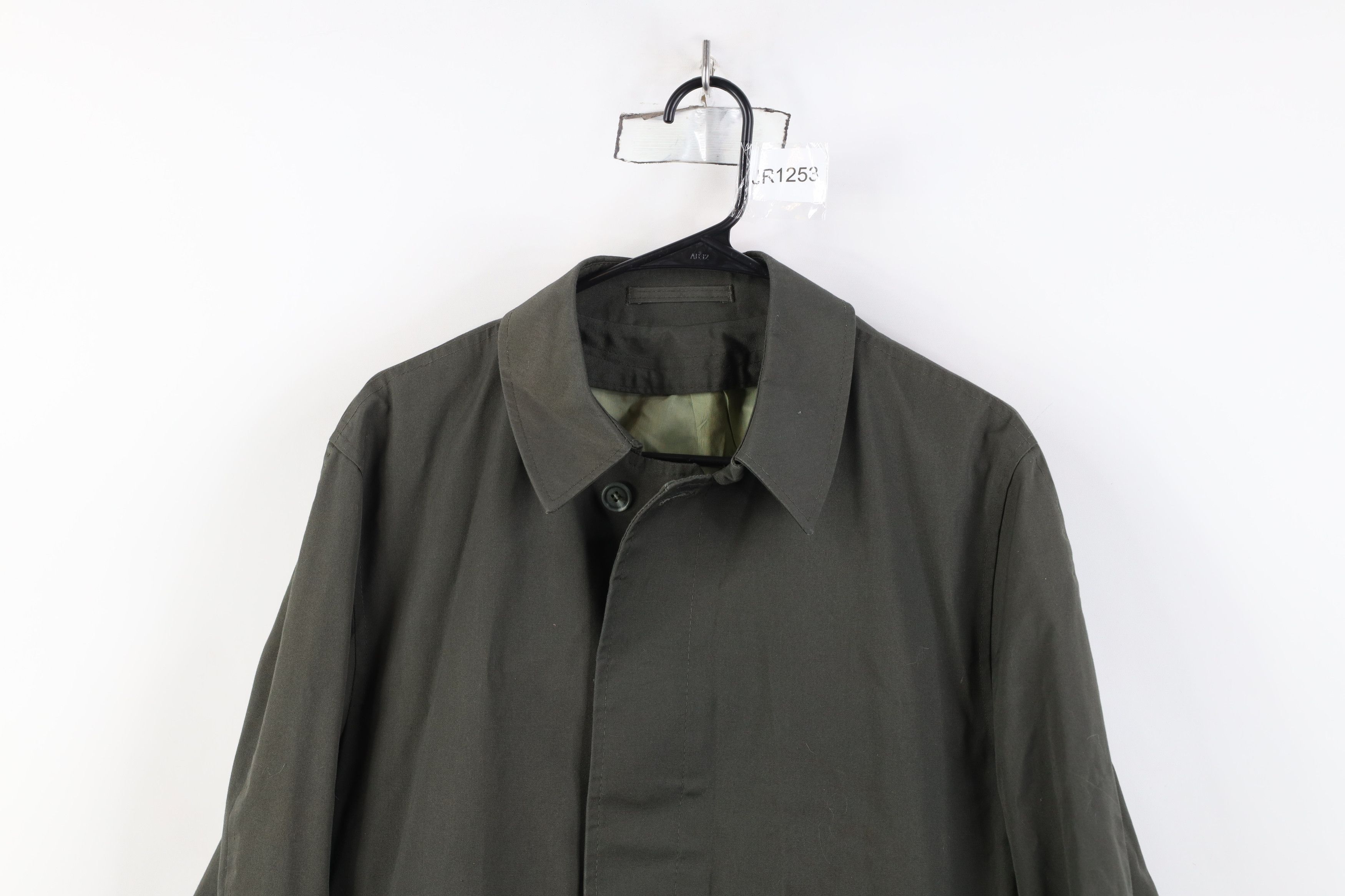 Vintage Vintage 50s 60s Streetwear Trench Coat Rain Jacket Green USA Size US XL / EU 56 / 4 - 2 Thumbnail