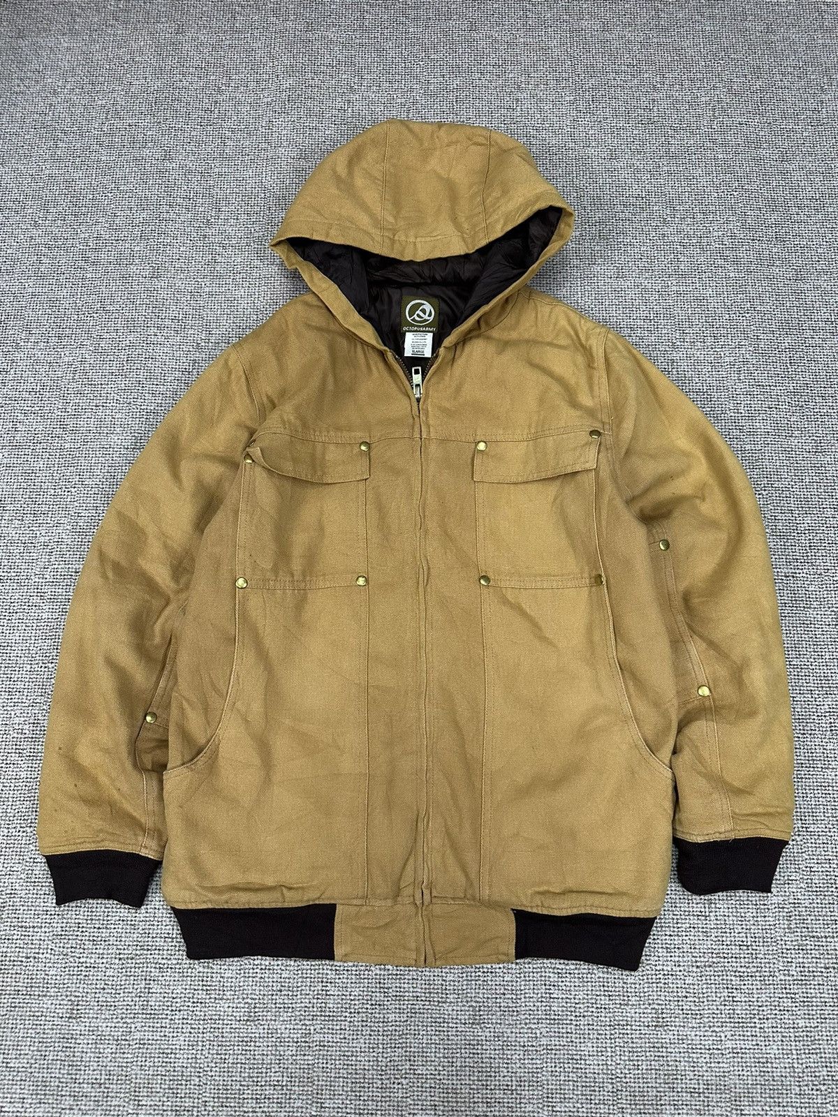 Octopus Octopus Army Vintage Canvas Jacket Z270 Size US L / EU 52-54 / 3 - 1 Preview