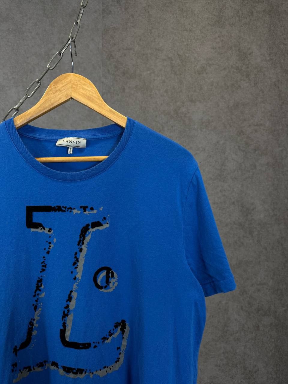 Lanvin Lanvin luxury designer logo tee Size US L / EU 52-54 / 3 - 2 Thumbnail