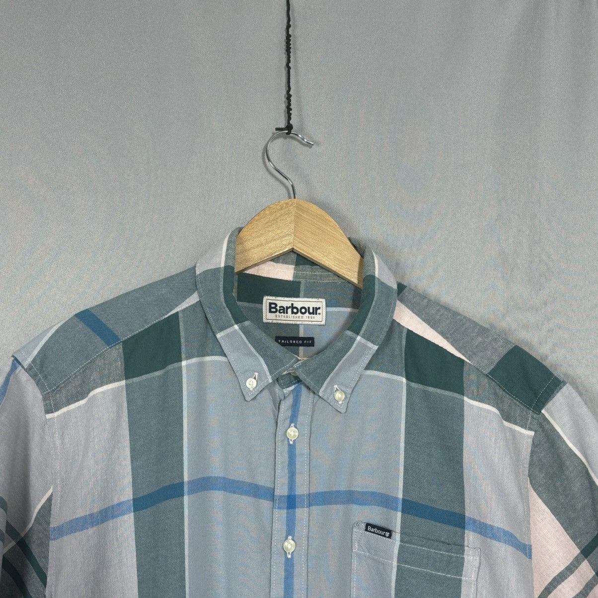 Barbour Barbour shirt streetwear button up xl casual rare Size US XL / EU 56 / 4 - 3 Thumbnail