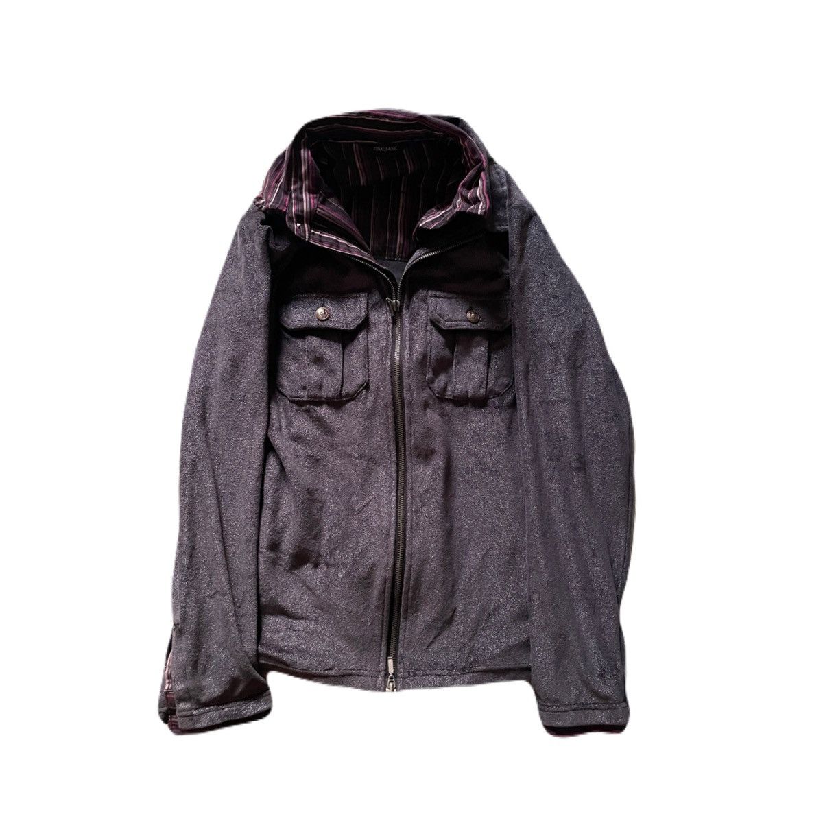 If Six Was Nine 2000s Japanese archive Vkei Docking Slim-fit Zip Jacket Y2K Size US XS / EU 42 / 0 - 2 Thumbnail