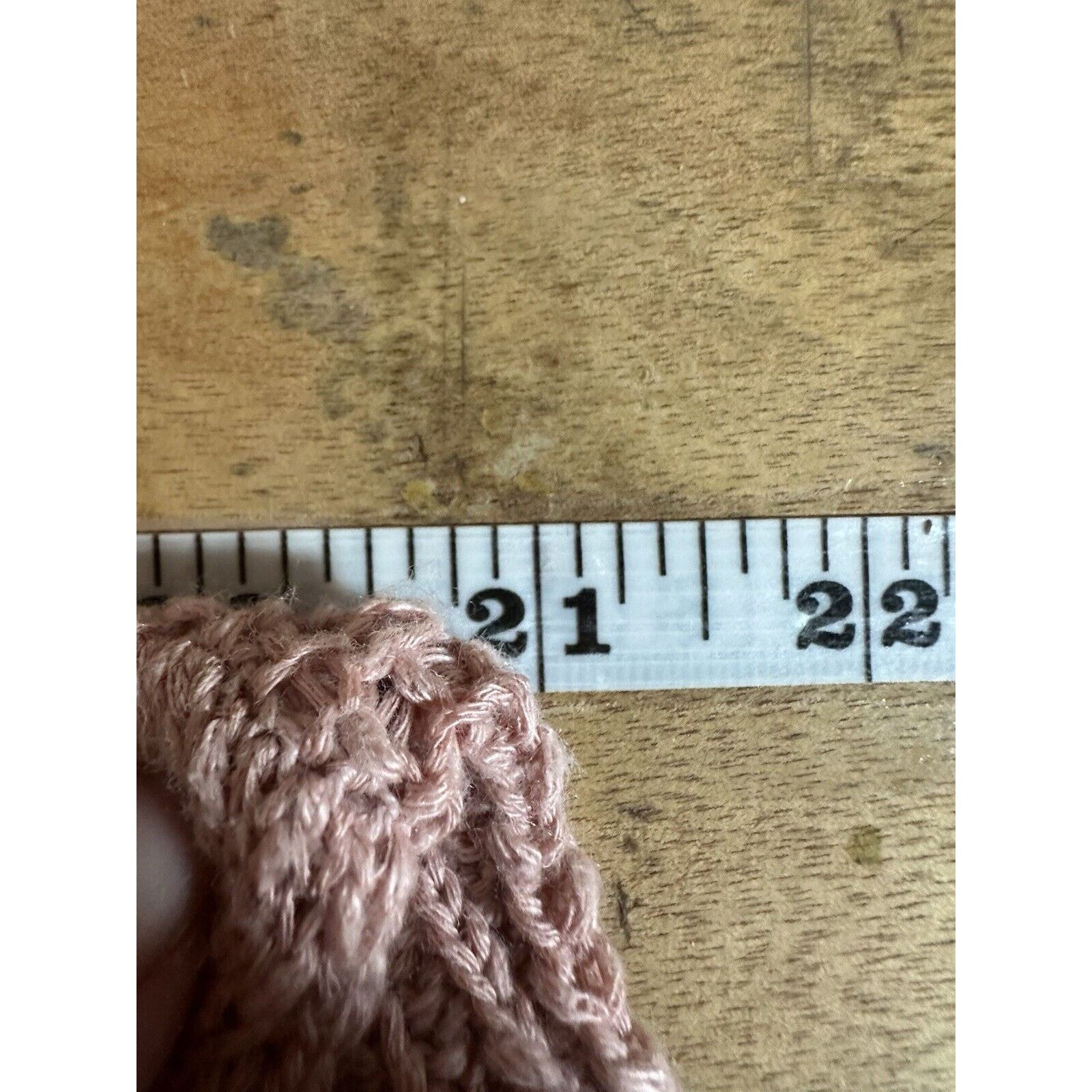 Free People Free People Chunky Crop Sweater Villa Pink Cable Knit Sz S Size S / US 4 / IT 40 - 6 Thumbnail