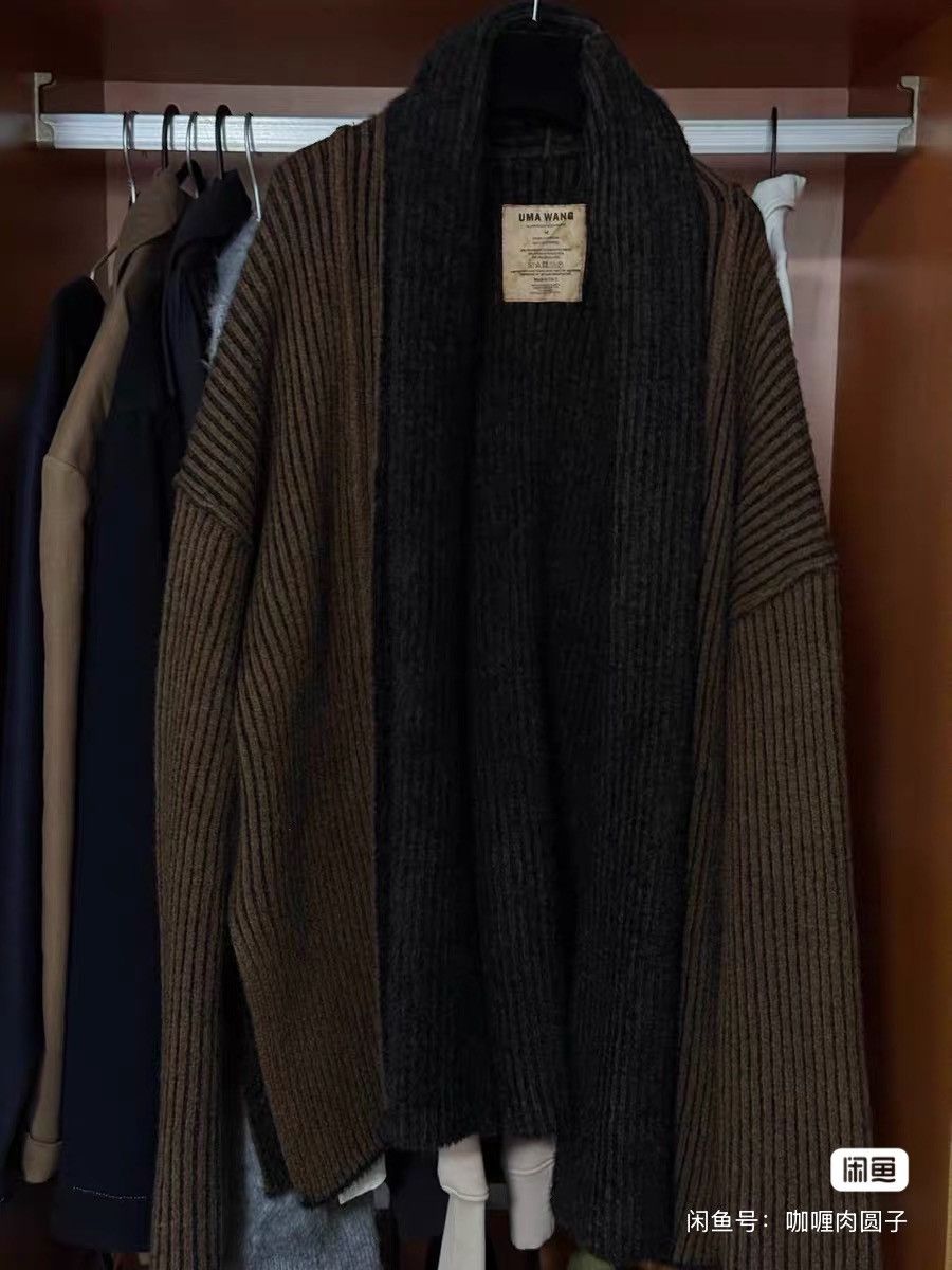 Uma Wang uma wang knit coat jacket cardigan Size US M / EU 48-50 / 2 - 1 Thumbnail