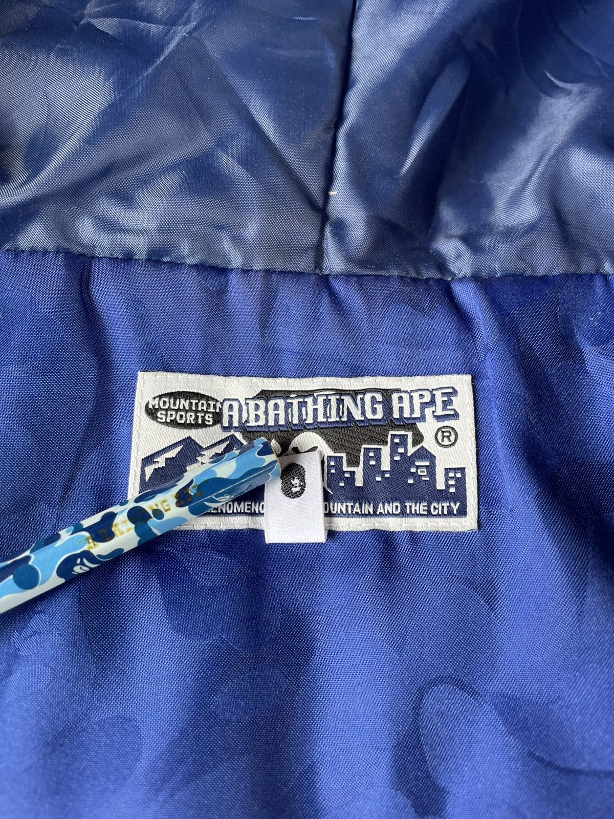 Bape Bape ABC Jacquard Camo Shark Heavy Jacket Size US L / EU 52-54 / 3 - 16 Thumbnail