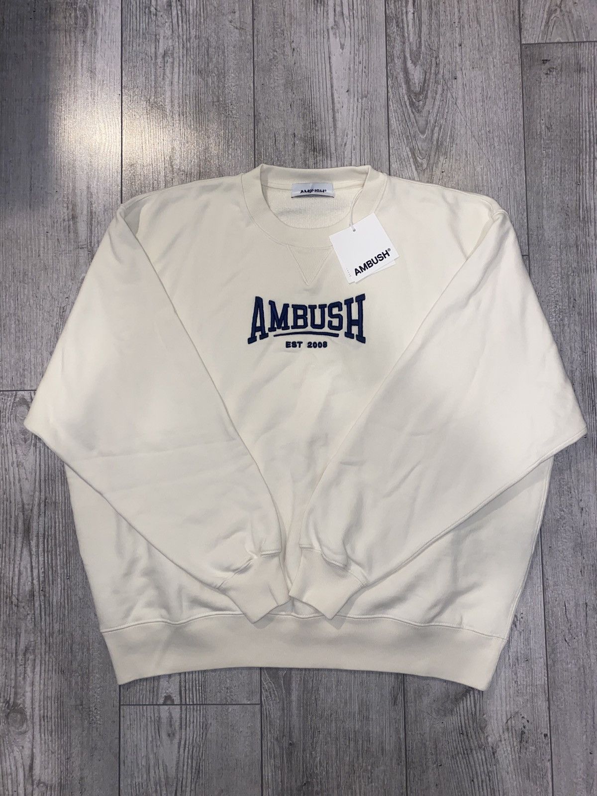 Ambush Graphic Crewneck Tofu Insignia